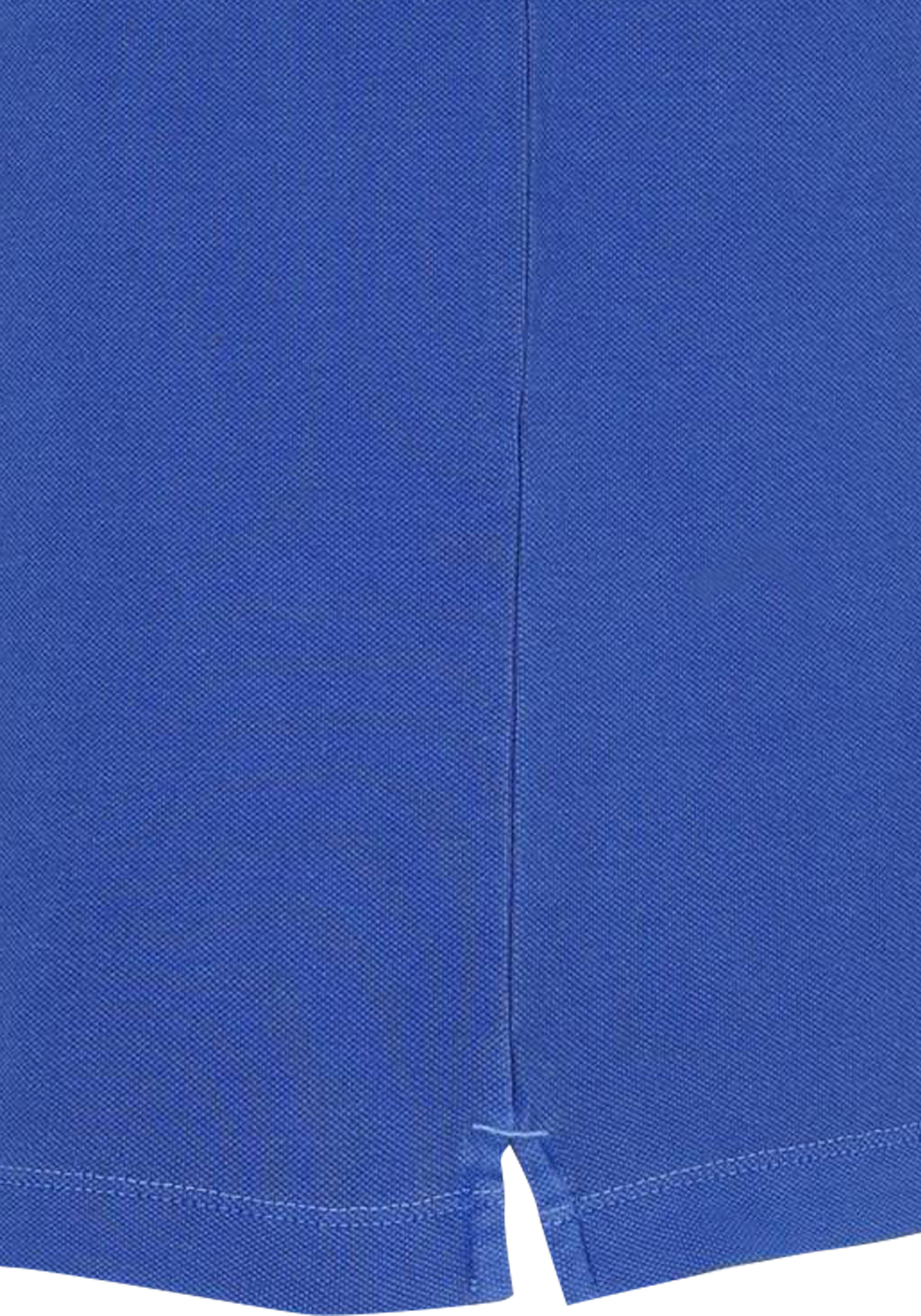Marc O'Polo regular fit polo, heren poloshirt korte mouw, kobaltblauw