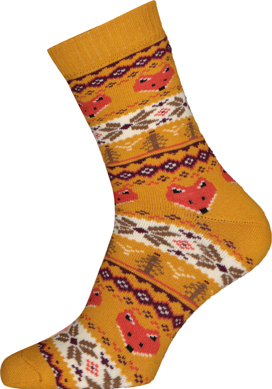 Many Mornings unisex sokken Warm fox huissokken Many Mornings unisex sokken Warm fox huissokken