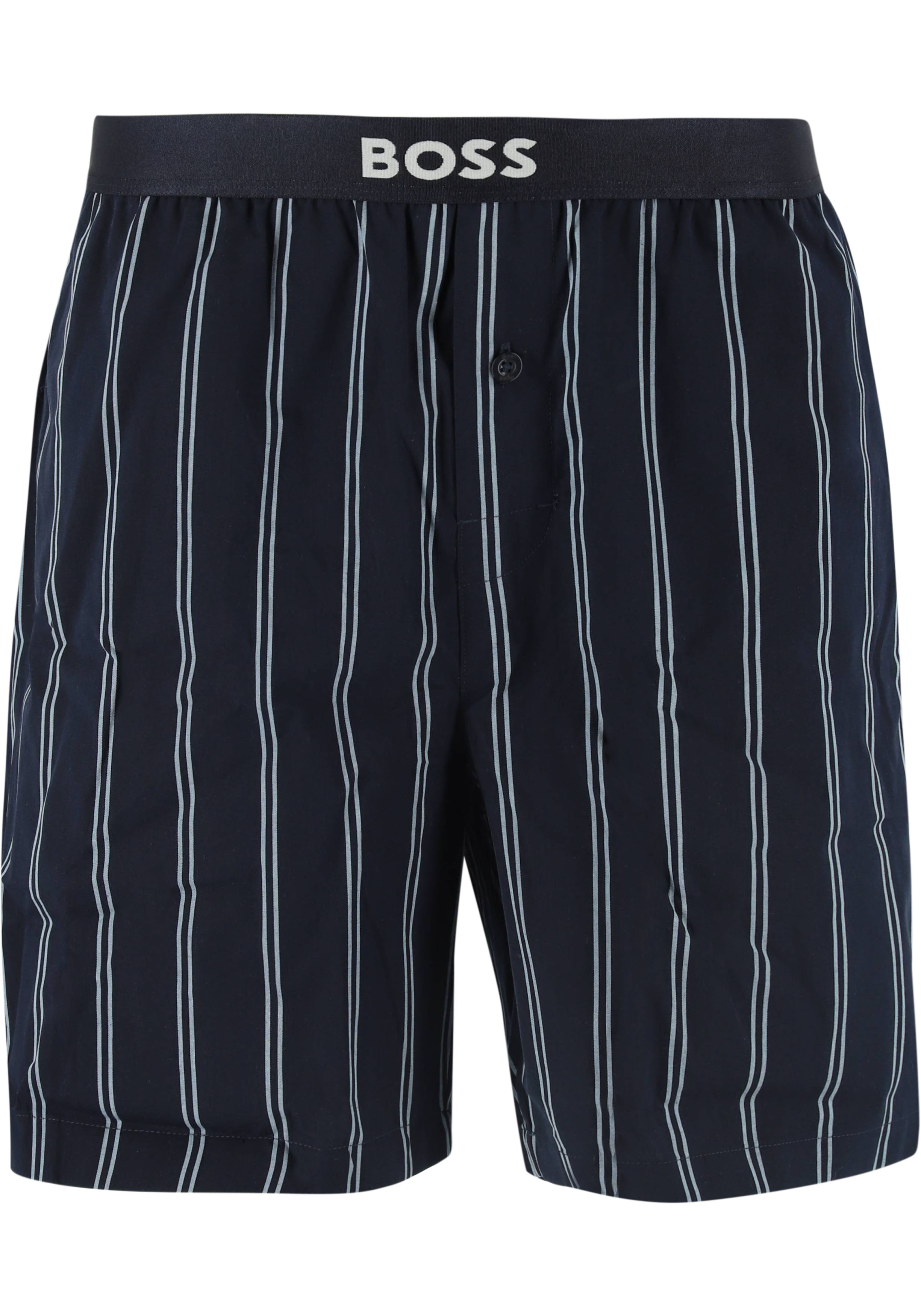 BOSS Easy Short Set, heren shortama set, donkerblauw