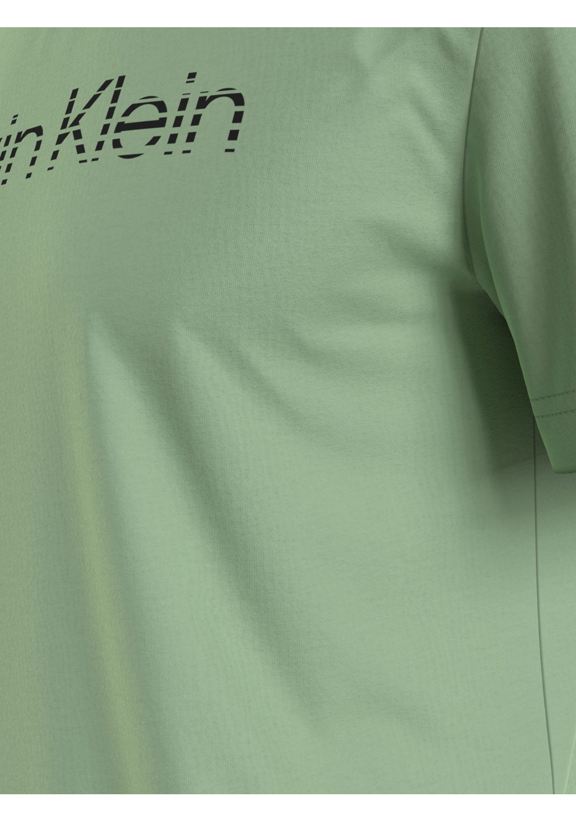 image_4_K10K112501LJ4_D_C4161wid2000amphei2000ampop_usm1710 Calvin Klein Degrade Logo T-shirt, heren T-shirt korte mouw O-hals, groen