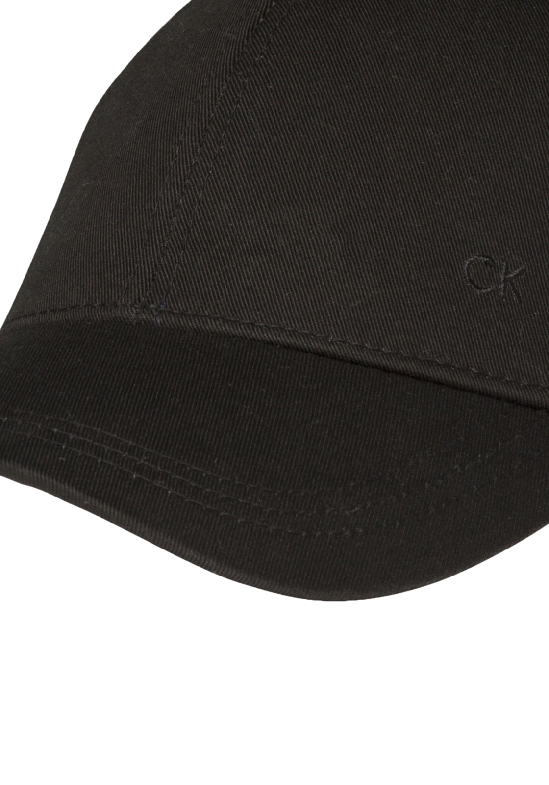 ck-pet-zwart-1_HR Calvin Klein pet met logo, zwart