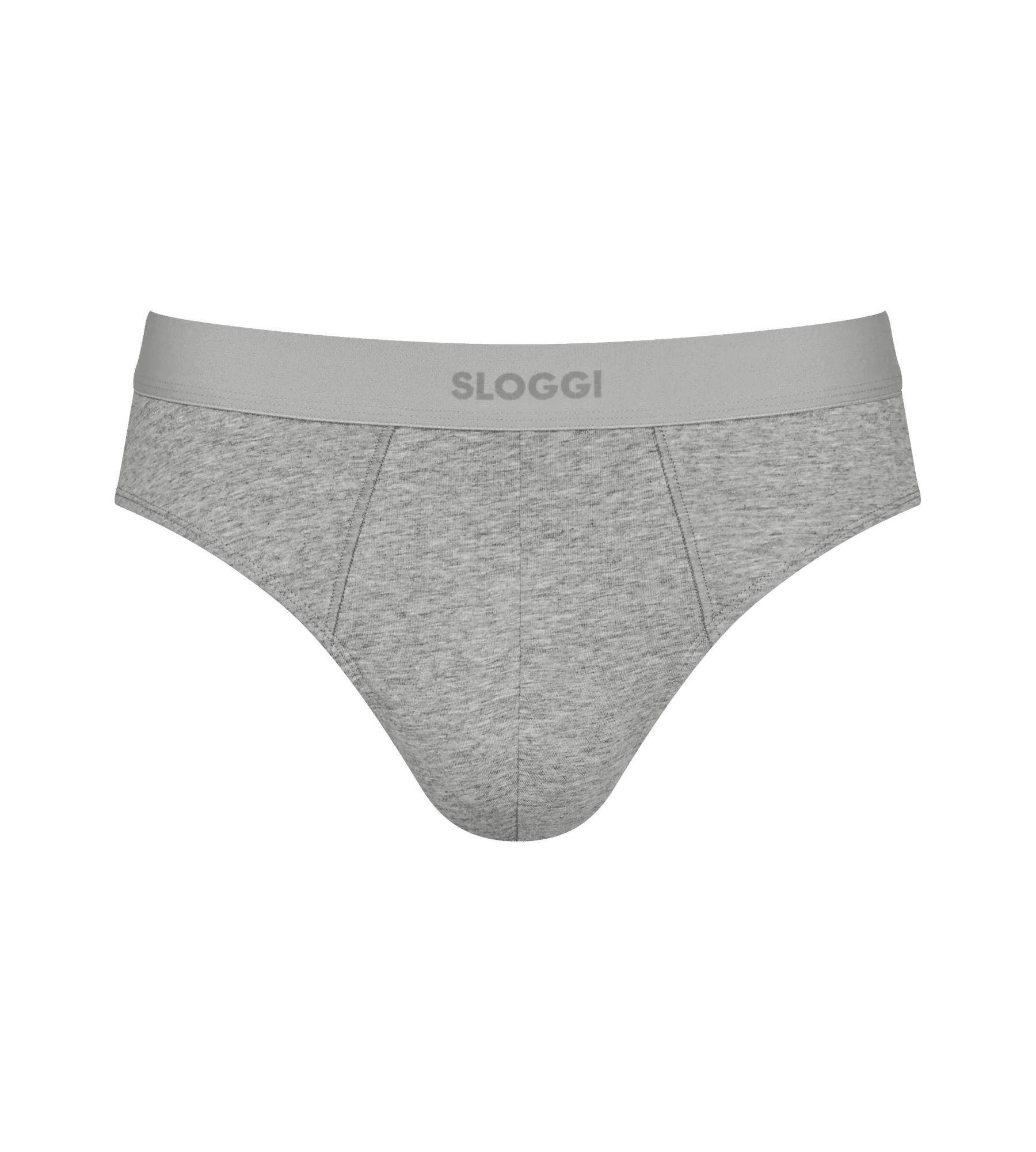 Sloggi Men EVER Ease Brief, heren slip (2-pack), donkergrijs melange