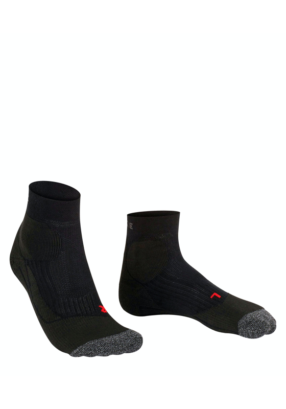 FALKE TE2 Short herensokken kort, zwart (black) FALKE TE2 Short herensokken kort, zwart (black)