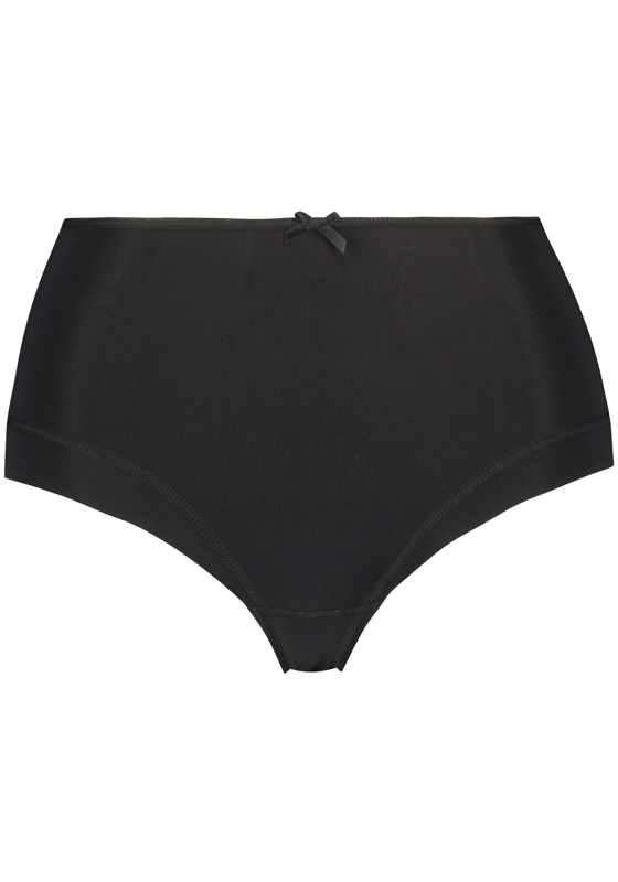 RJ Bodywear Pure Color dames maxi brief, zwart RJ Bodywear Pure Color dames maxi brief, zwart