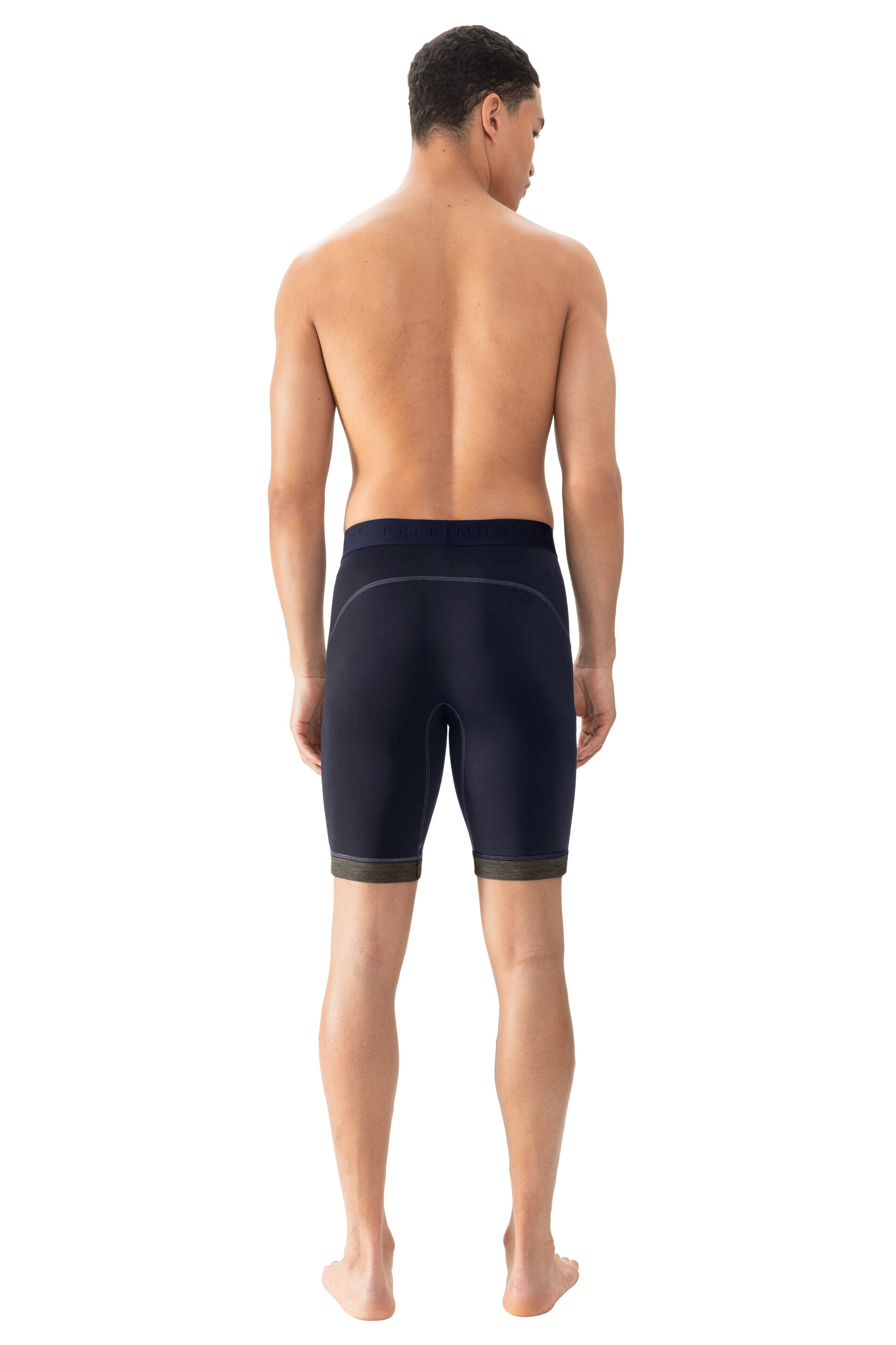 Mey heren cyclist Prfrmnc+, thermo longshort gedempt olijfgroen
