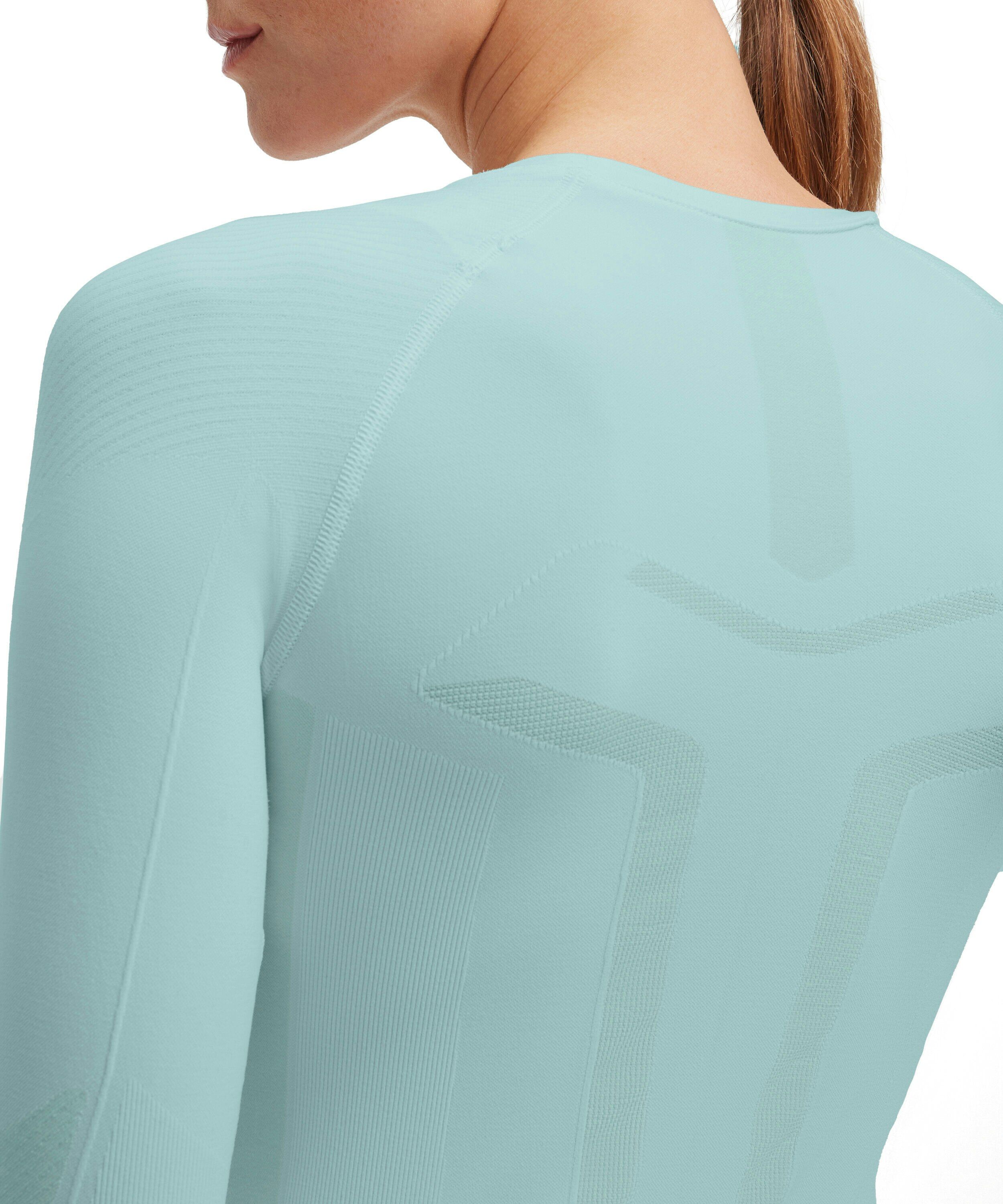 FALKE dames shirt met lange mouw Warm, thermoshirt, (jade)