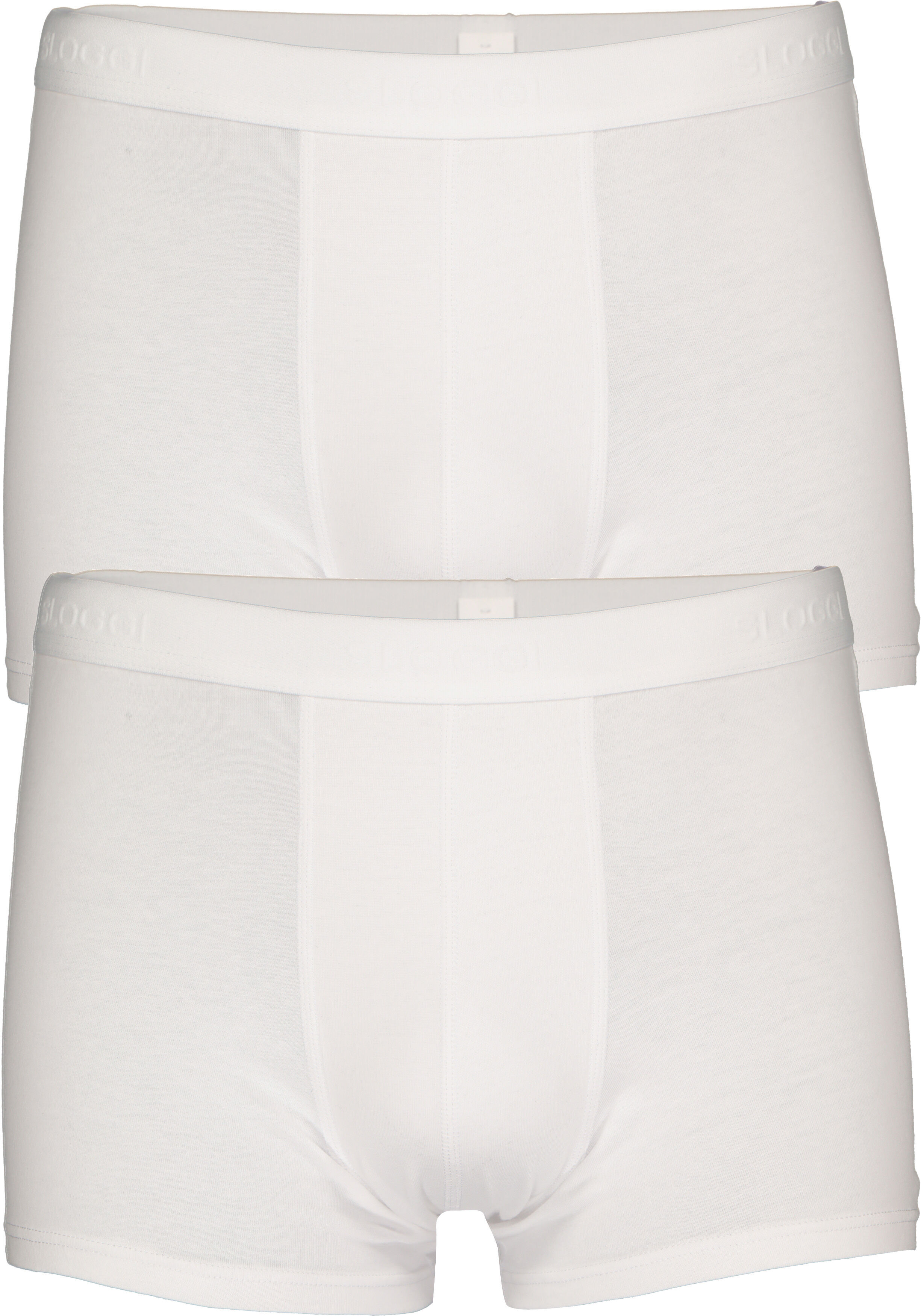 Sloggi Men 24/7 Short, heren boxers (2-pack), wit