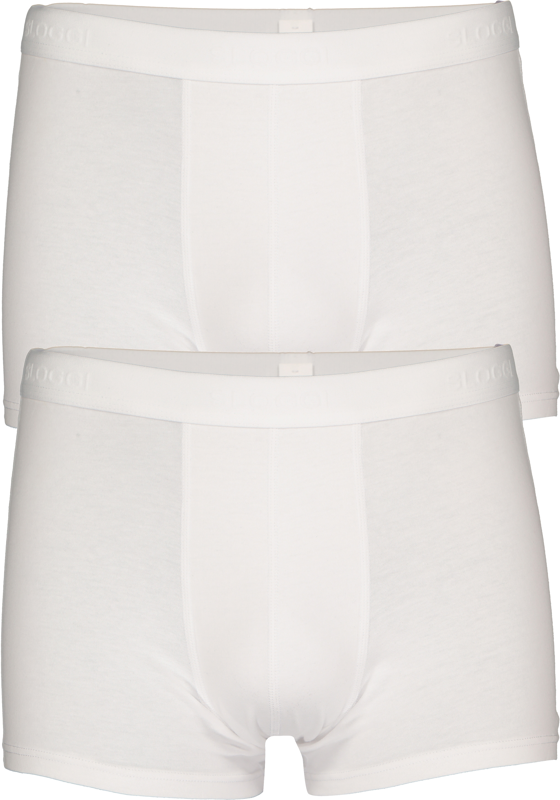 Sloggi Men 24/7 Short, heren boxers (2-pack), wit Sloggi Men 24/7 Short, heren boxers (2-pack), wit