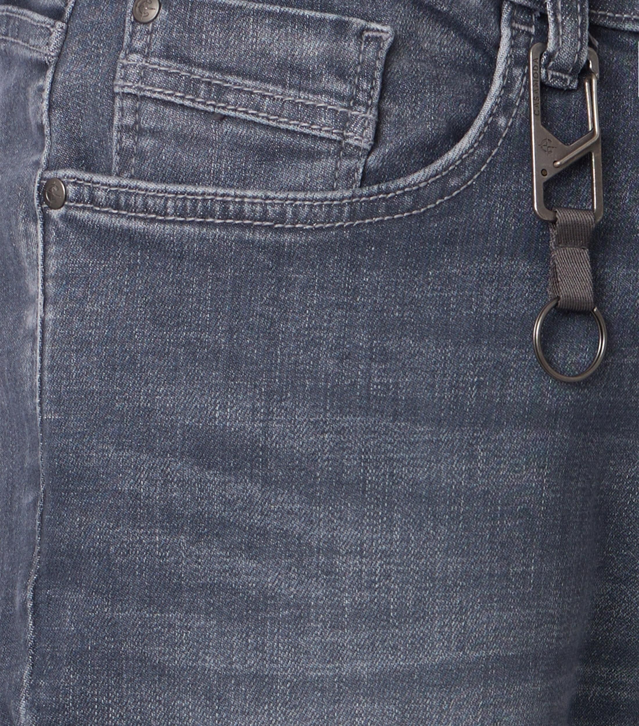 CASA MODA jeans STEVE, heren 5-pocket spijkerbroek, antracietgrijs