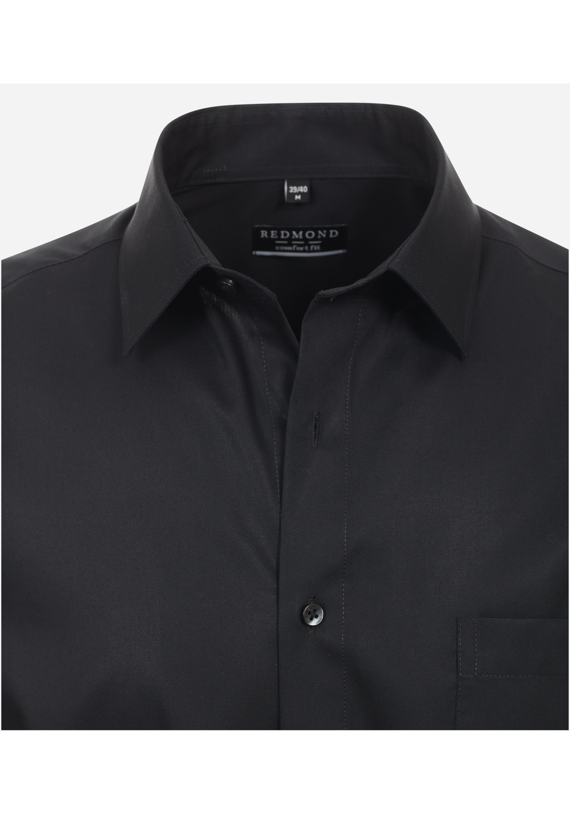 image_4_7356390cfc6fcc9c9238c88cfe41f5d4jpgautoformatbgF3F3F3blend-alpha100blend-colorF3F3F3blend-modedarkenfitclampp Redmond comfort fit overhemd, popeline, zwart