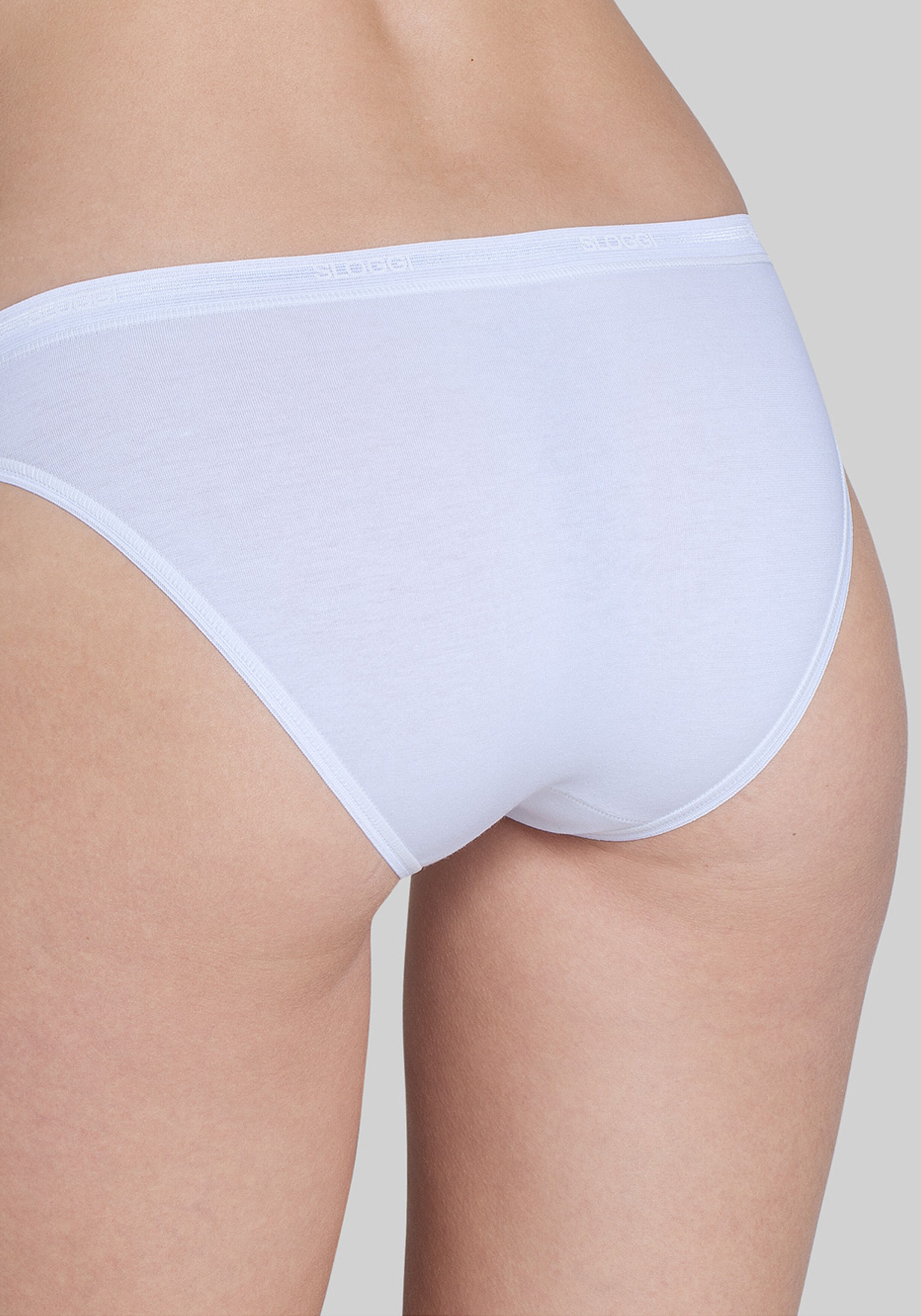 Sloggi Women Basic Mini, dames mini slip (4-Pack), wit