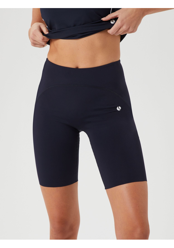 Bjorn Borg dames Ace Biker Shorts, dames broek kort, blauw Bjorn Borg dames Ace Biker Shorts, dames broek kort, blauw