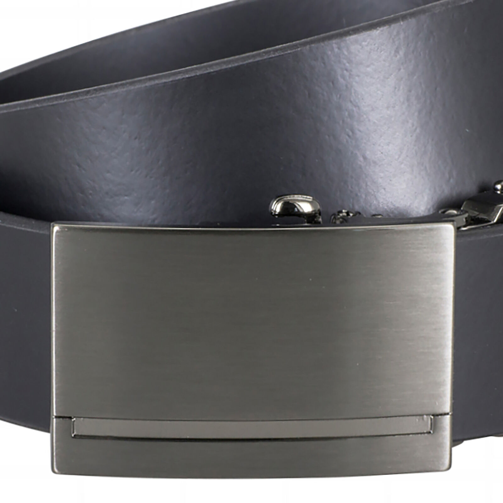 LINDENMANN leren heren riem, zwart