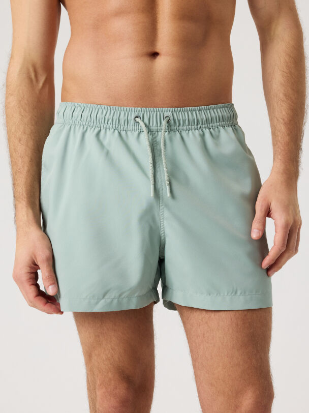 Bjorn Borg Solid Swim Shorts, heren zwembroek, grijs