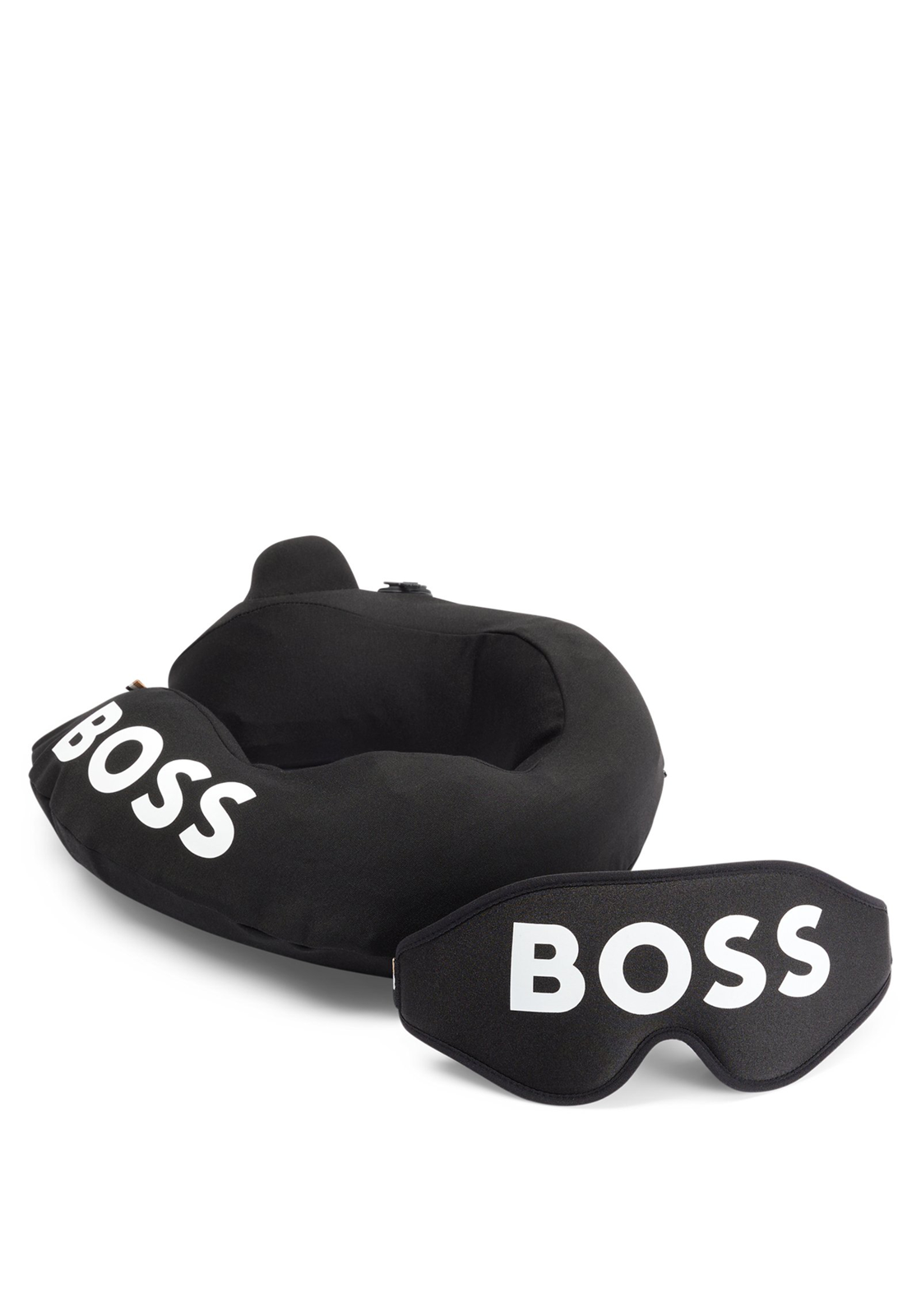 2-4063538902303-hugo_boss-n23_HR HUGO BOSS reis cadeauset, heren slaapmasker met neksteun in geschenkverpakking, zwart