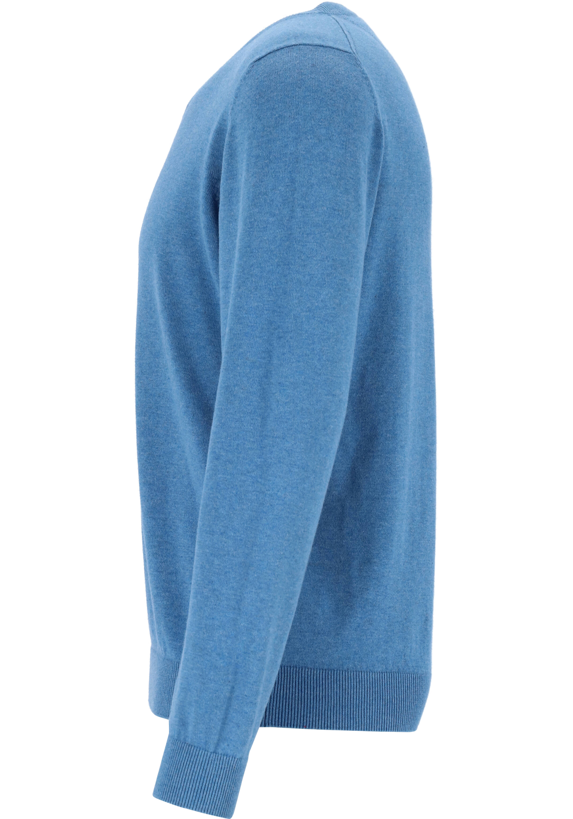 2-4055987106777-marvelis-4_Foto_Marvelis_trui_blauw_HR MARVELIS modern fit trui katoen, V-hals, lichtblauw