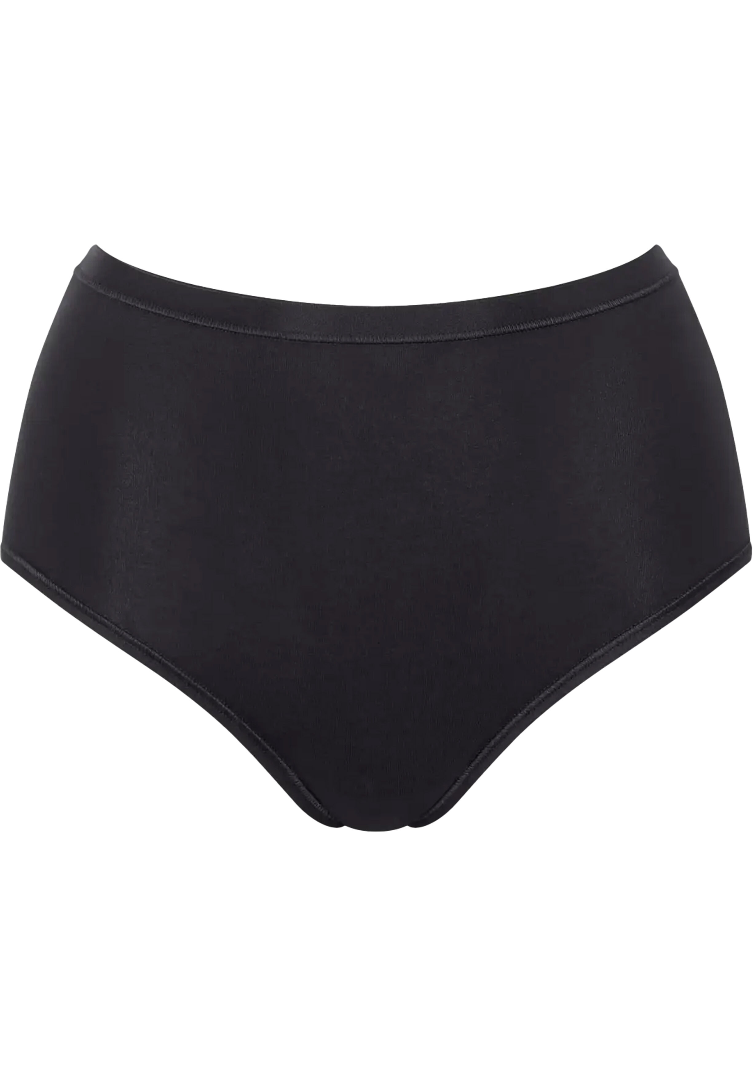 Sloggi Women GO Daily Cotton Highwaist (3-pack), dames slip, zwart