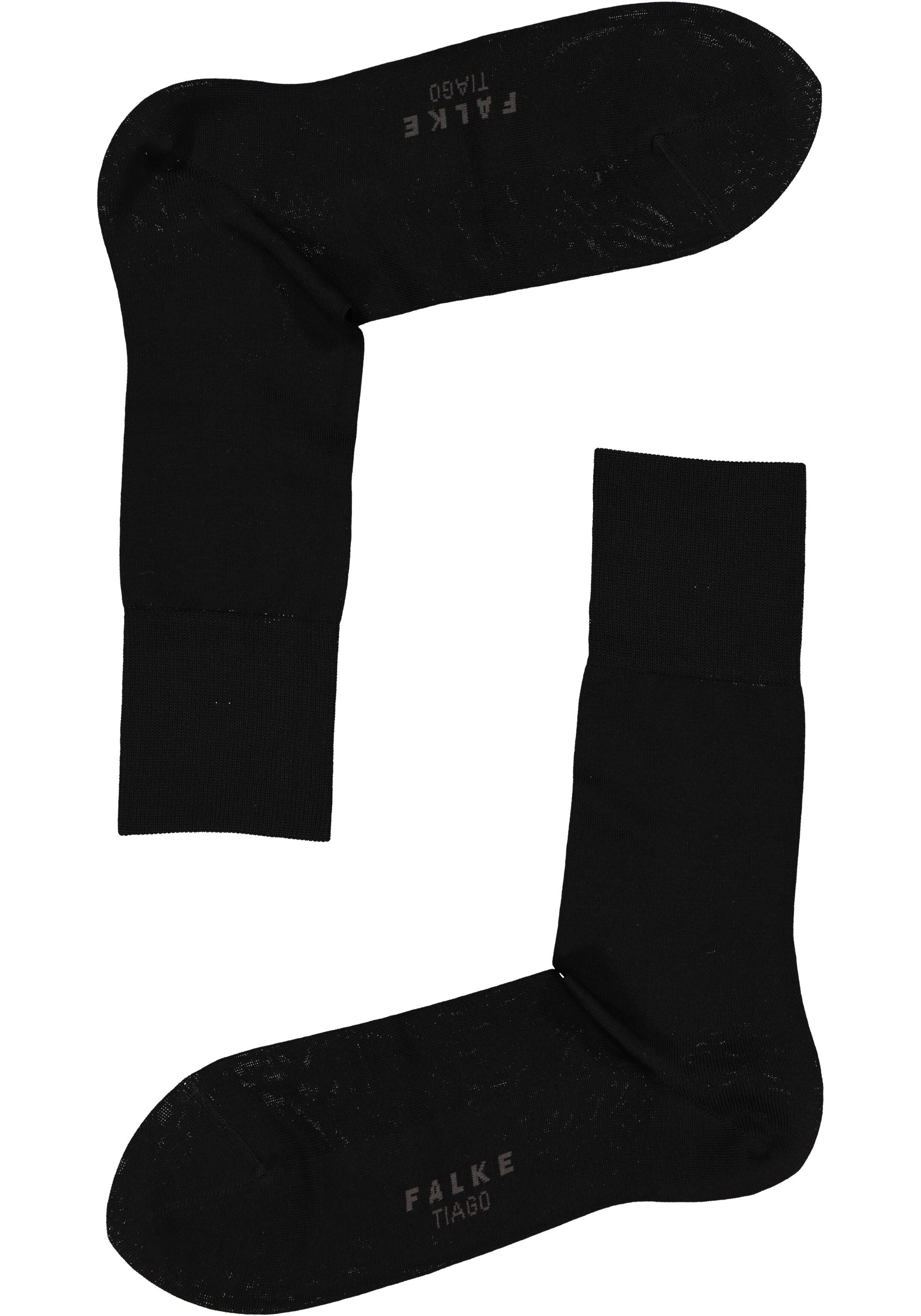 FALKE Tiago herensokken, zwart (black)