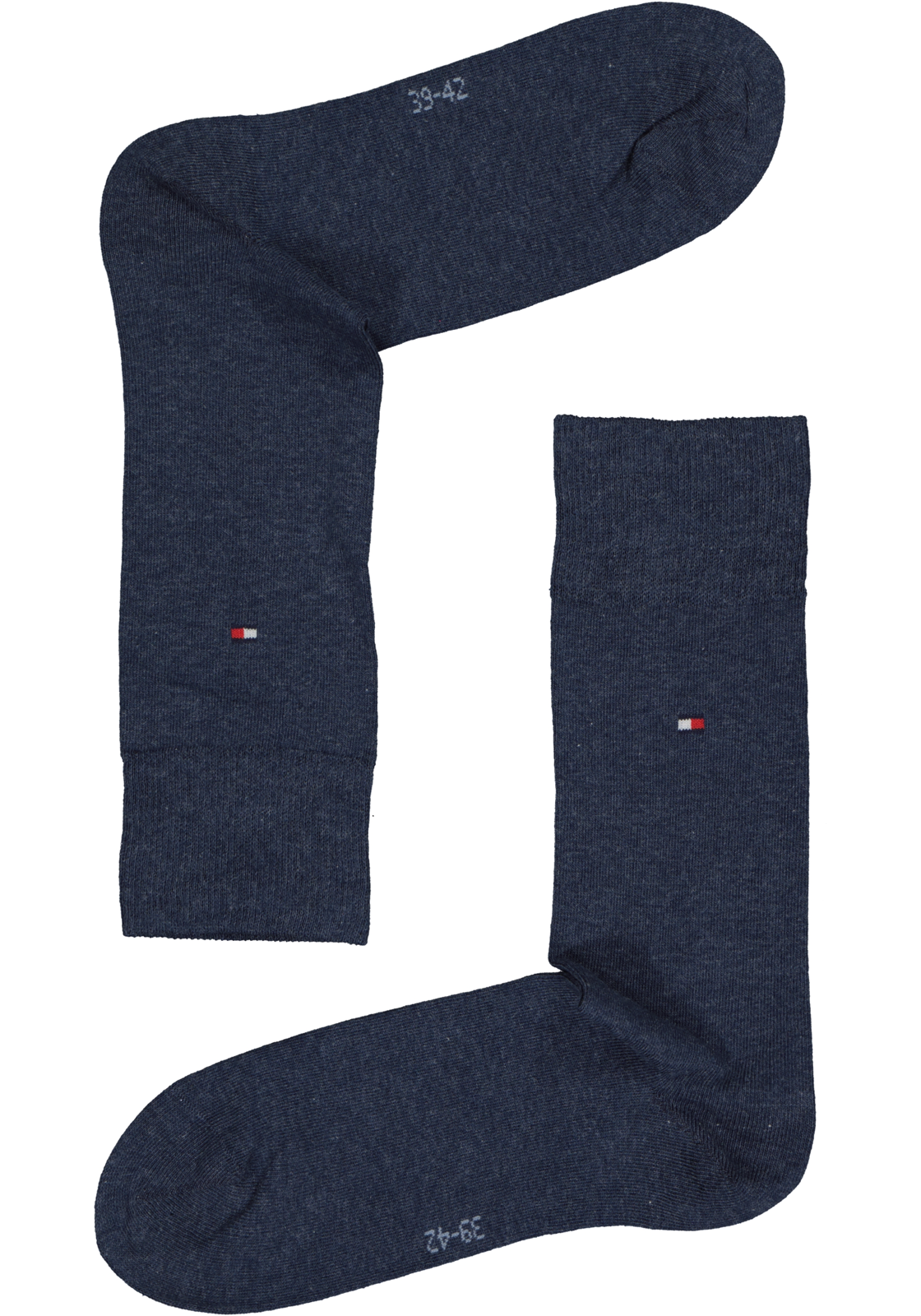 2-8713537927031_sokken_Tommy_Hilfiger_HR Tommy Hilfiger Classic Socks (2-pack), herensokken katoen, jeans blauw