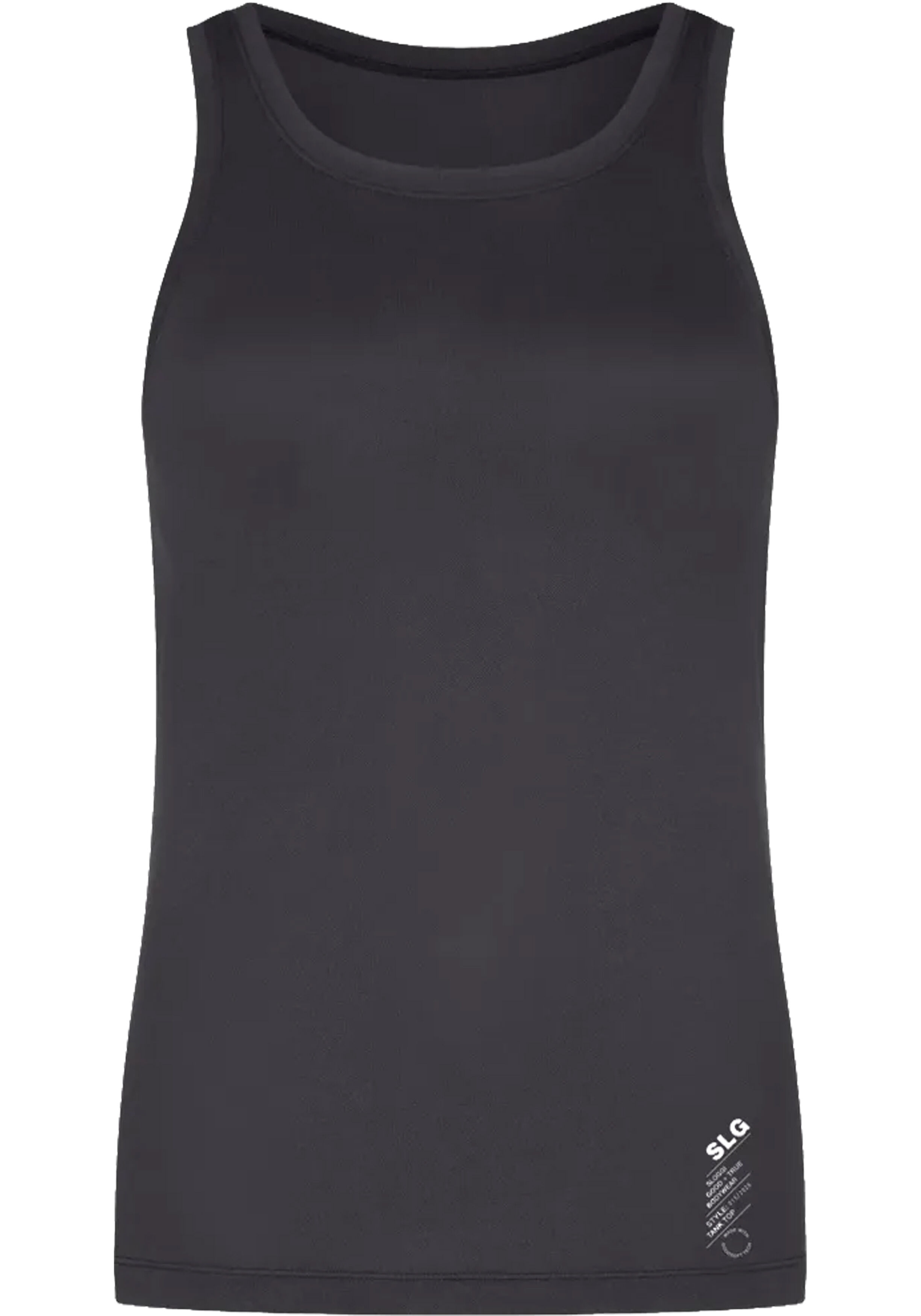 Sloggi Men SLG Base Soft Tank top, heren mouwloos T-shirt (1-pack), zwart