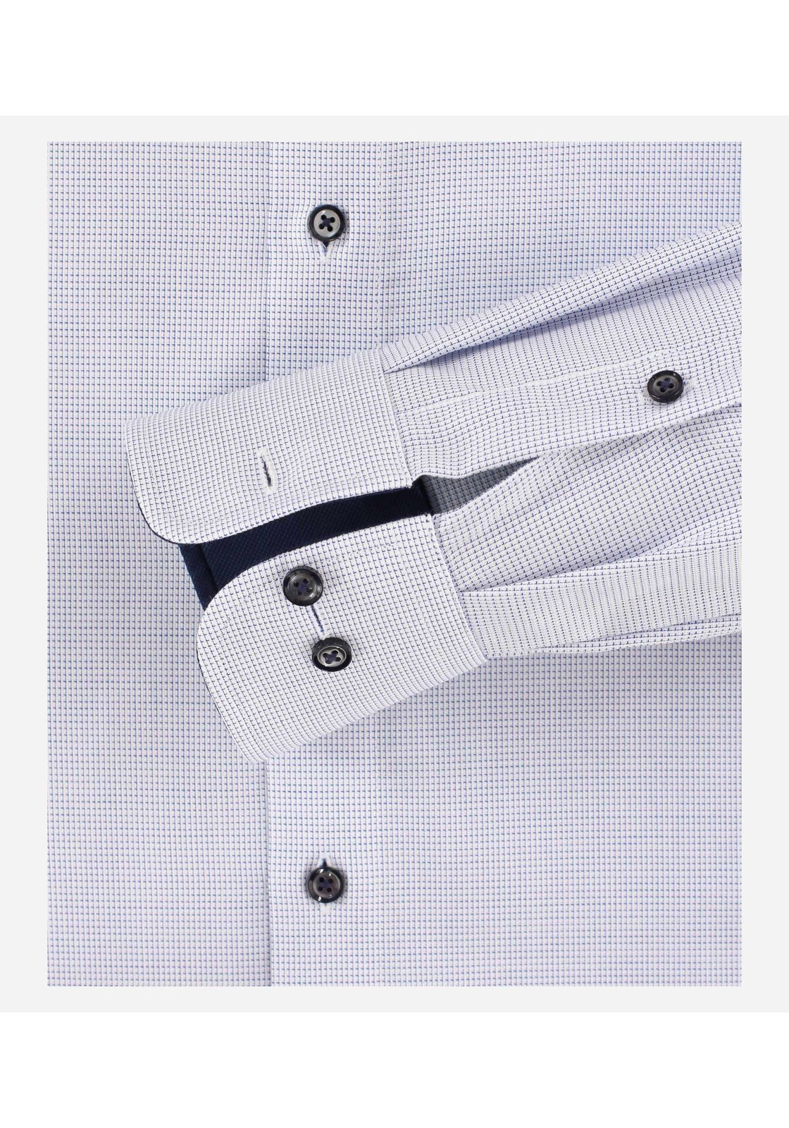 image_5_561c9b40ebe1033a94533dc69da8616ejpgautoformatbgF3F3F3blend-alpha100blend-colorF3F3F3blend-modedarkenfitclampp CASA MODA comfort fit overhemd, dobby, blauw