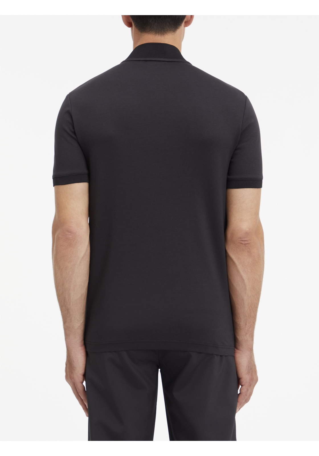 image_6_K10K111201BEH_I2_C4161wid2000amphei2000ampop_usm1710 Calvin Klein Smooth Cotton stand collar Slim Polo, heren poloshirt, zwart