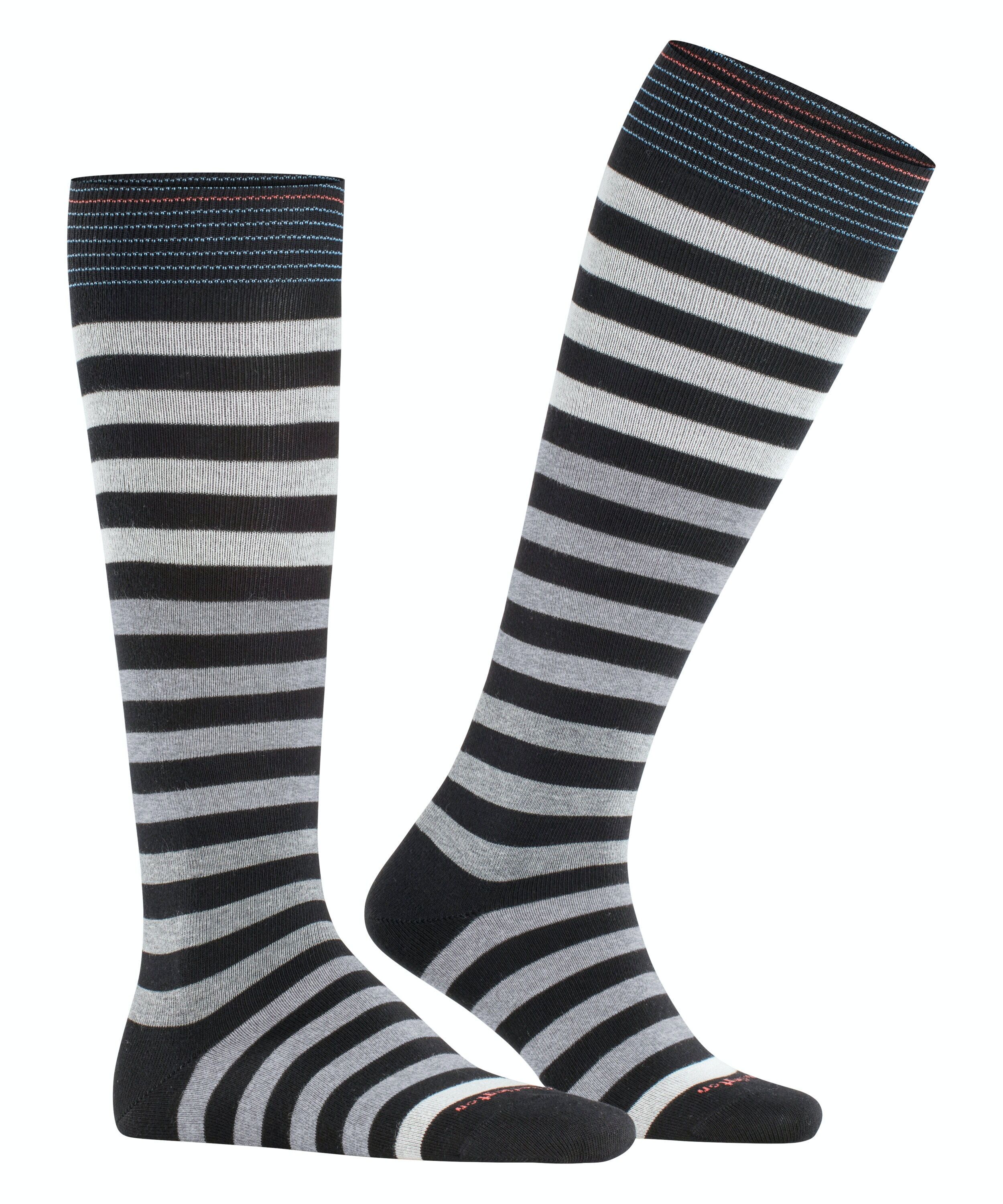 Burlington Blackpool heren kniekousen, zwart (black)
