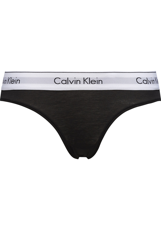 Calvin Klein dames Modern Cotton slip, zwart Calvin Klein dames Modern Cotton slip, zwart