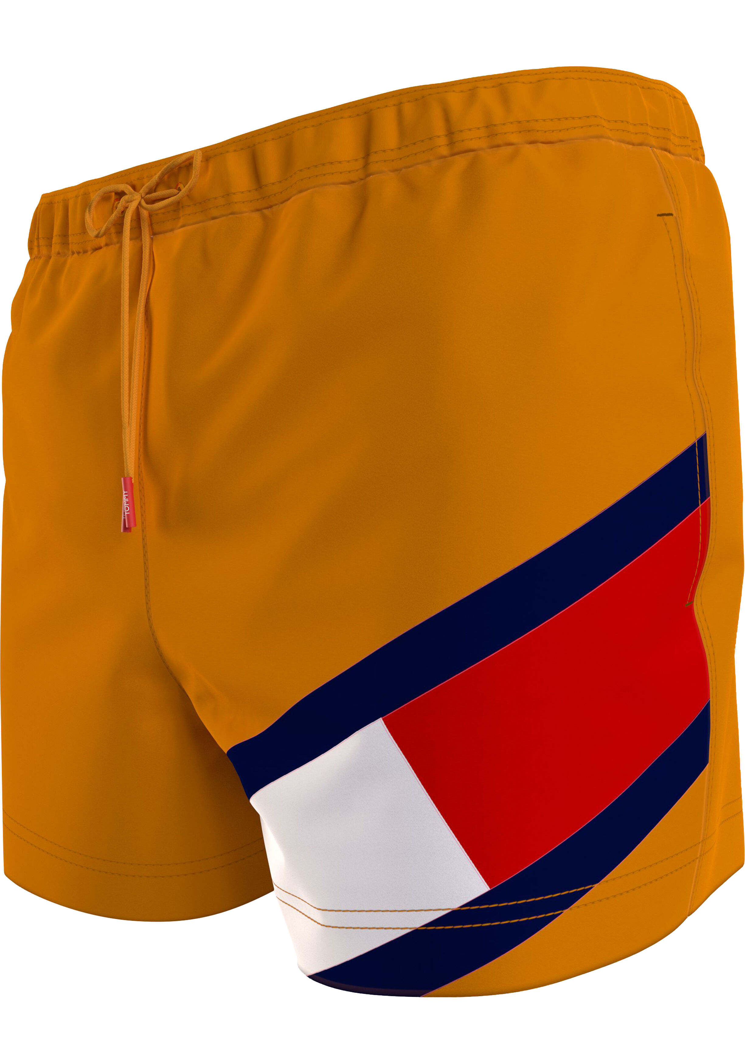 Tommy Hilfiger Medium Drawstring swimshort, heren zwembroek, oranje