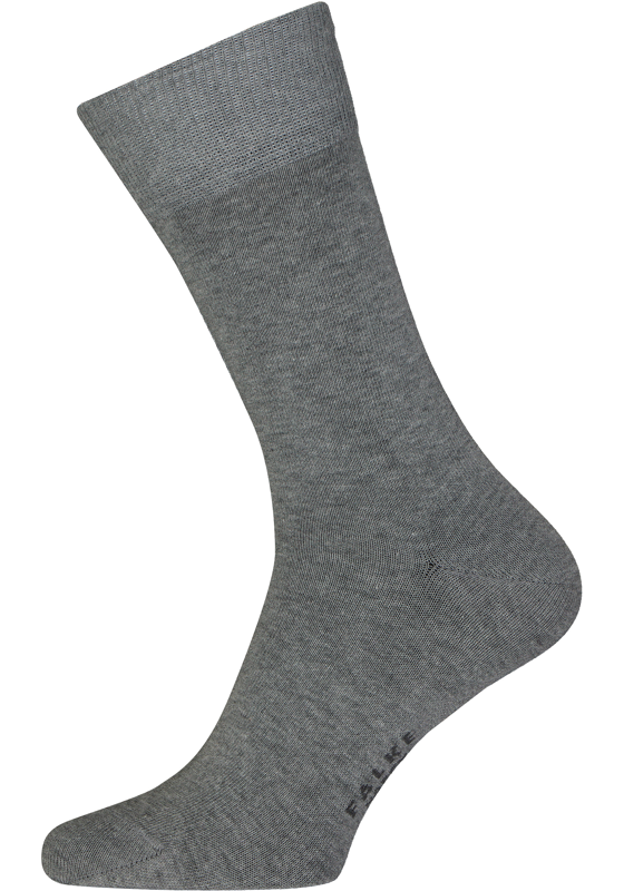 FALKE Happy herensokken (2-pack), lichtgrijs melange (light grey melange) FALKE Happy herensokken (2-pack), lichtgrijs melange (light grey melange)
