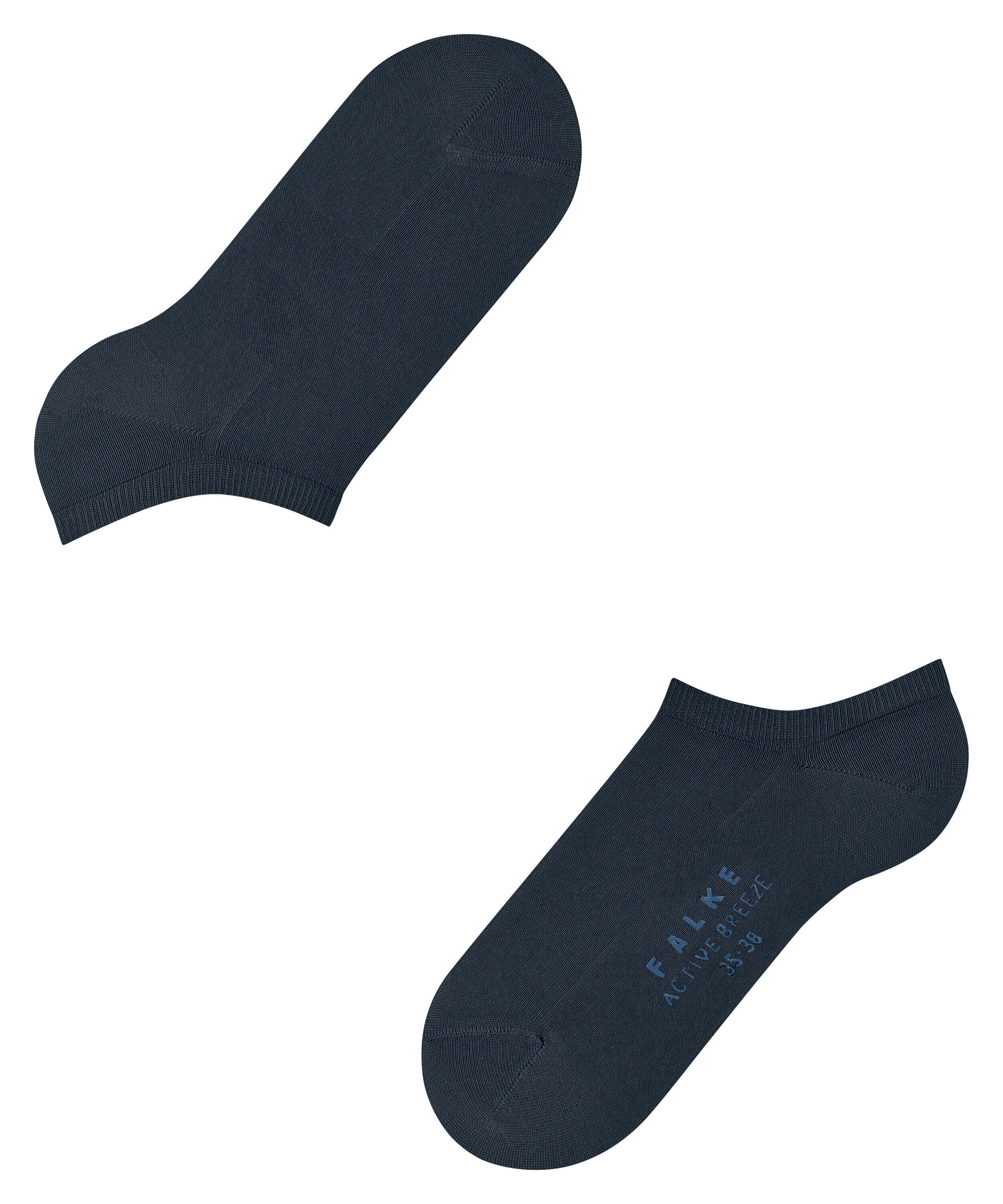 FALKE Active Breeze dames sneakersokken, blauw (space blue)