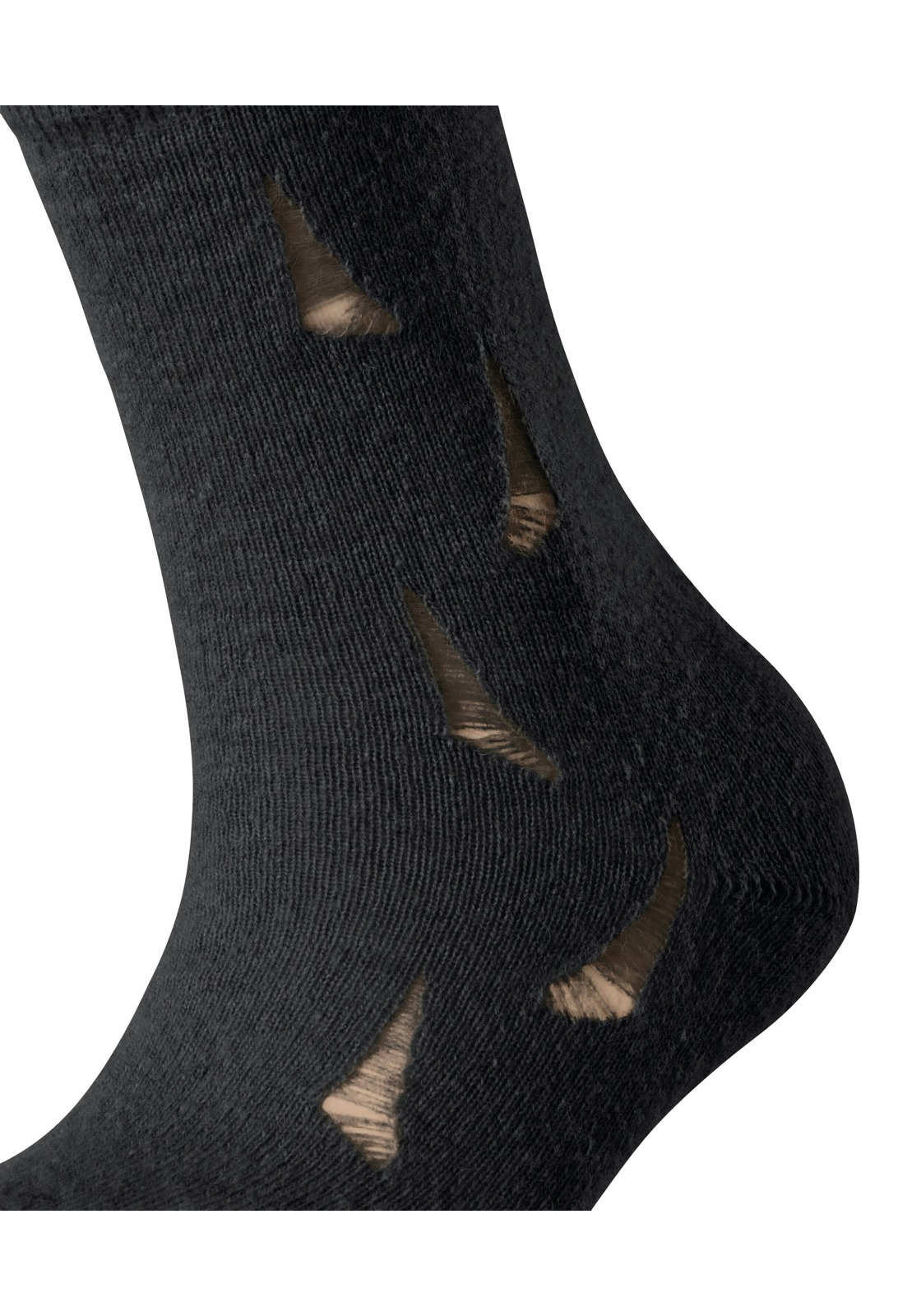 FALKE Distressed damessokken, zwart (black) FALKE Distressed damessokken, zwart (black)