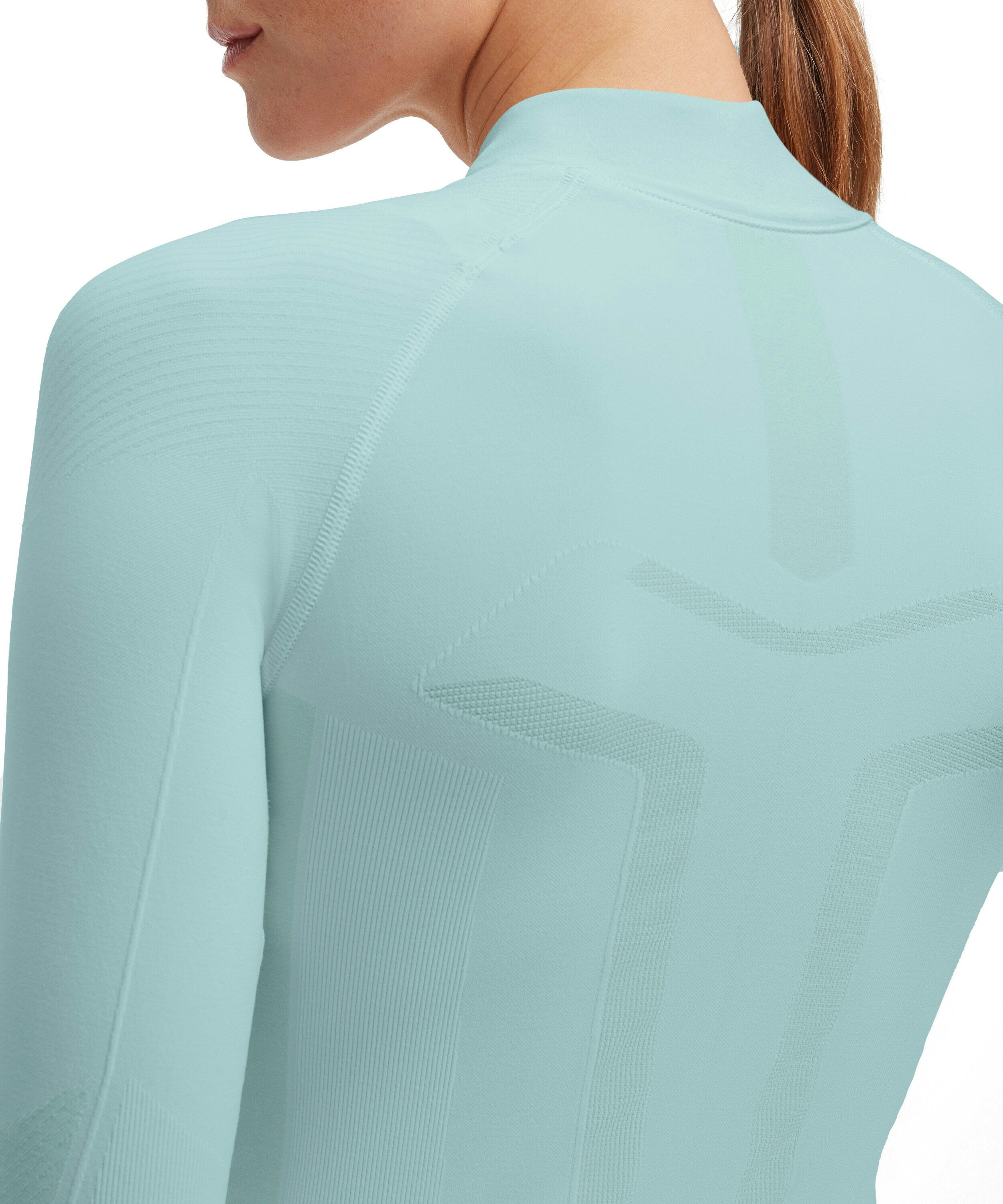 FALKE dames shirt met lange mouw Warm, thermoshirt, (jade)
