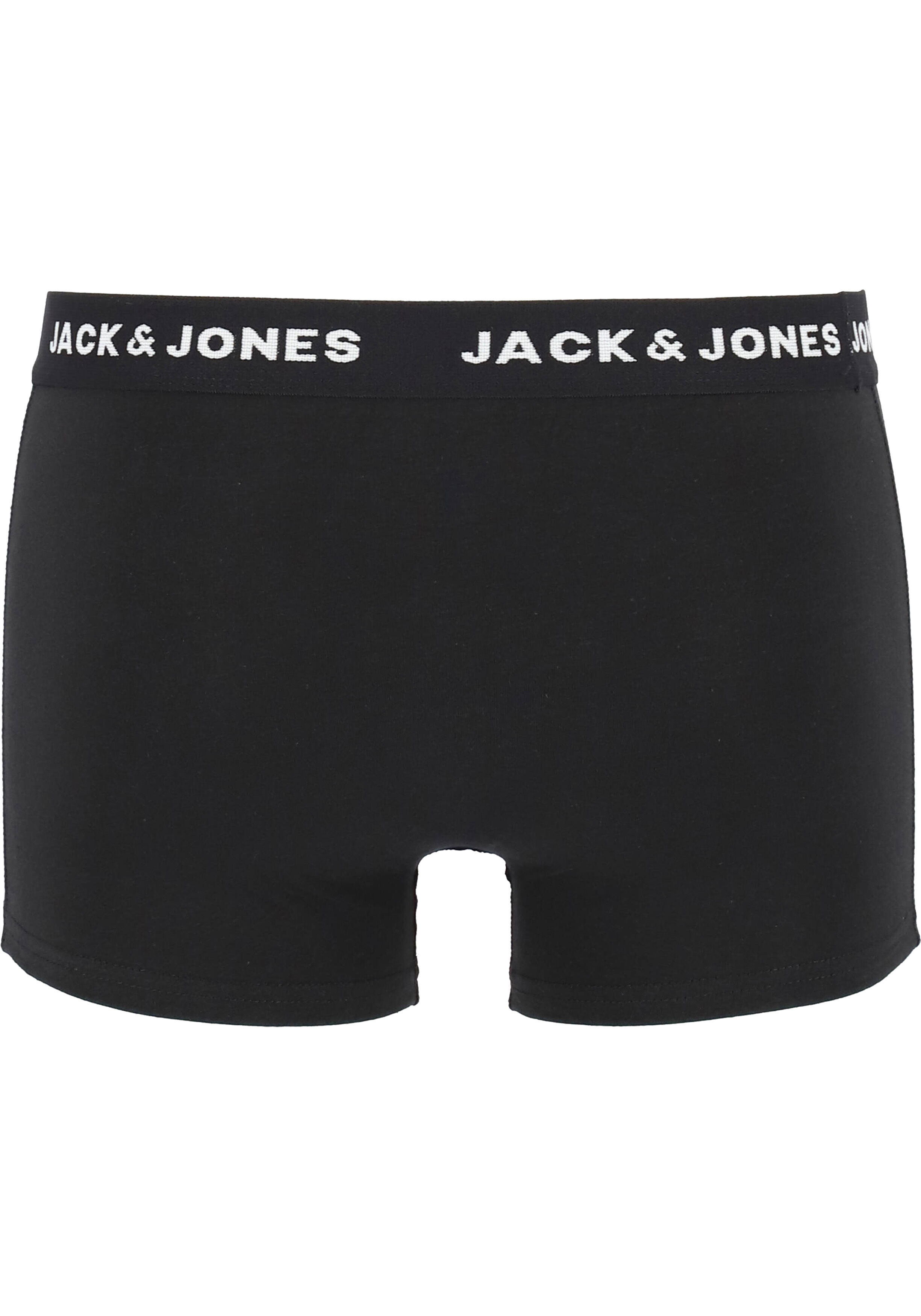 Jack & Jones heren boxers Jachuey trunks (5-pack), zwart