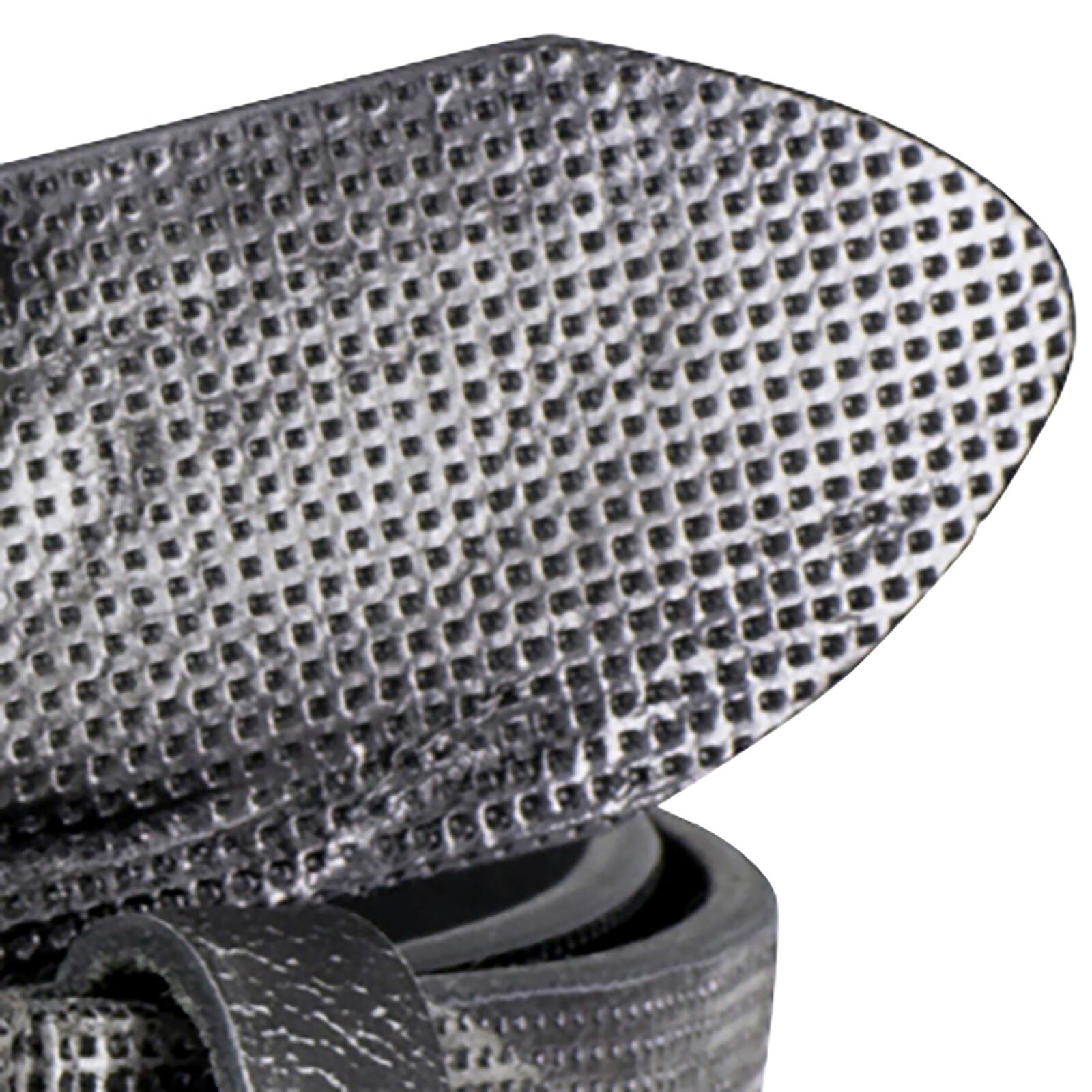 LINDENMANN leren heren riem, grijs