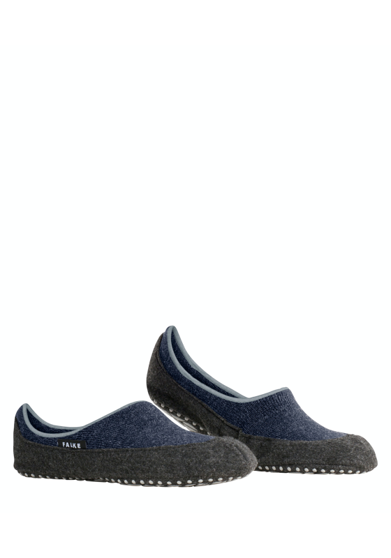 FALKE Cosyshoe heren pantoffels laag model, blauw (darkblue) FALKE Cosyshoe heren pantoffels laag model, blauw (darkblue)