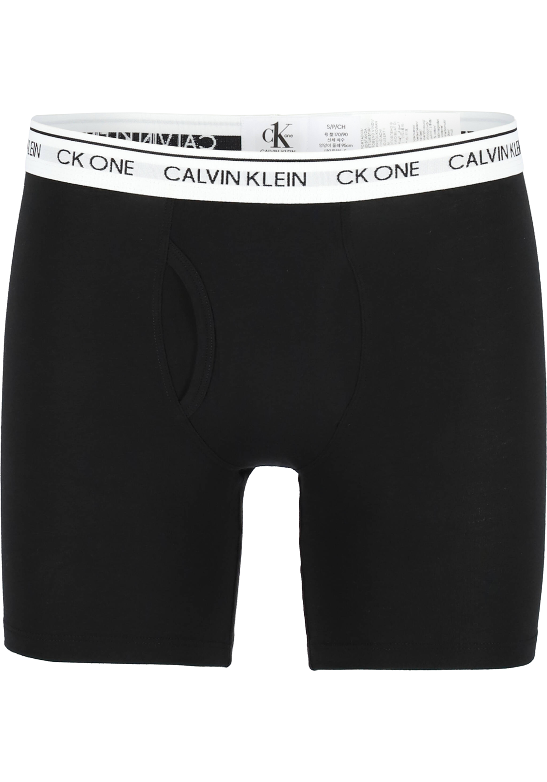 2-8719852341170-calvin_klein-CK_nb2384abnm_bx_2p_zwart_HR Calvin Klein CK ONE Cotton boxer brief (2-pack), heren boxer lang met gulp, zwart