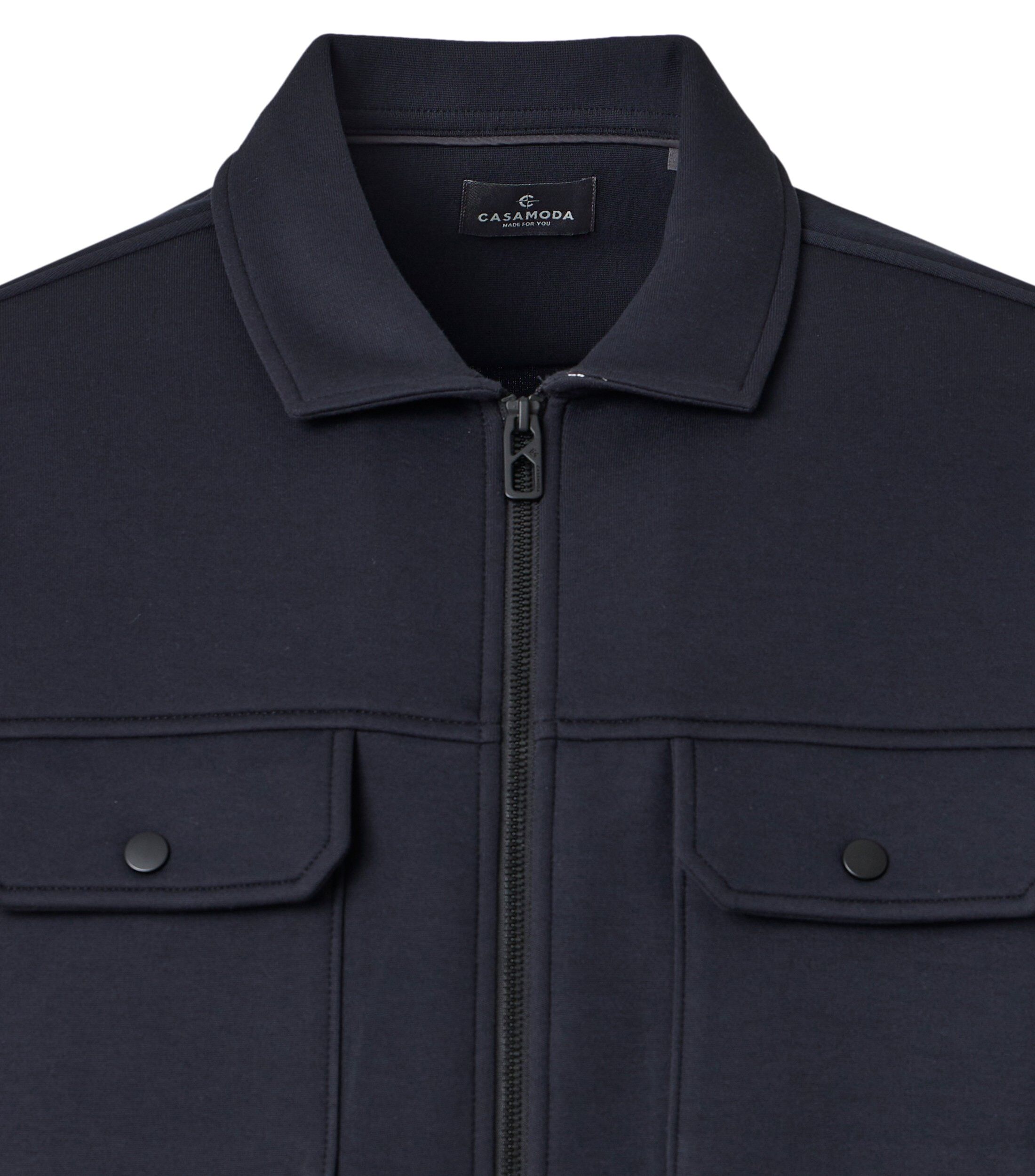 CASA MODA comfort fit overshirt, donkerblauw