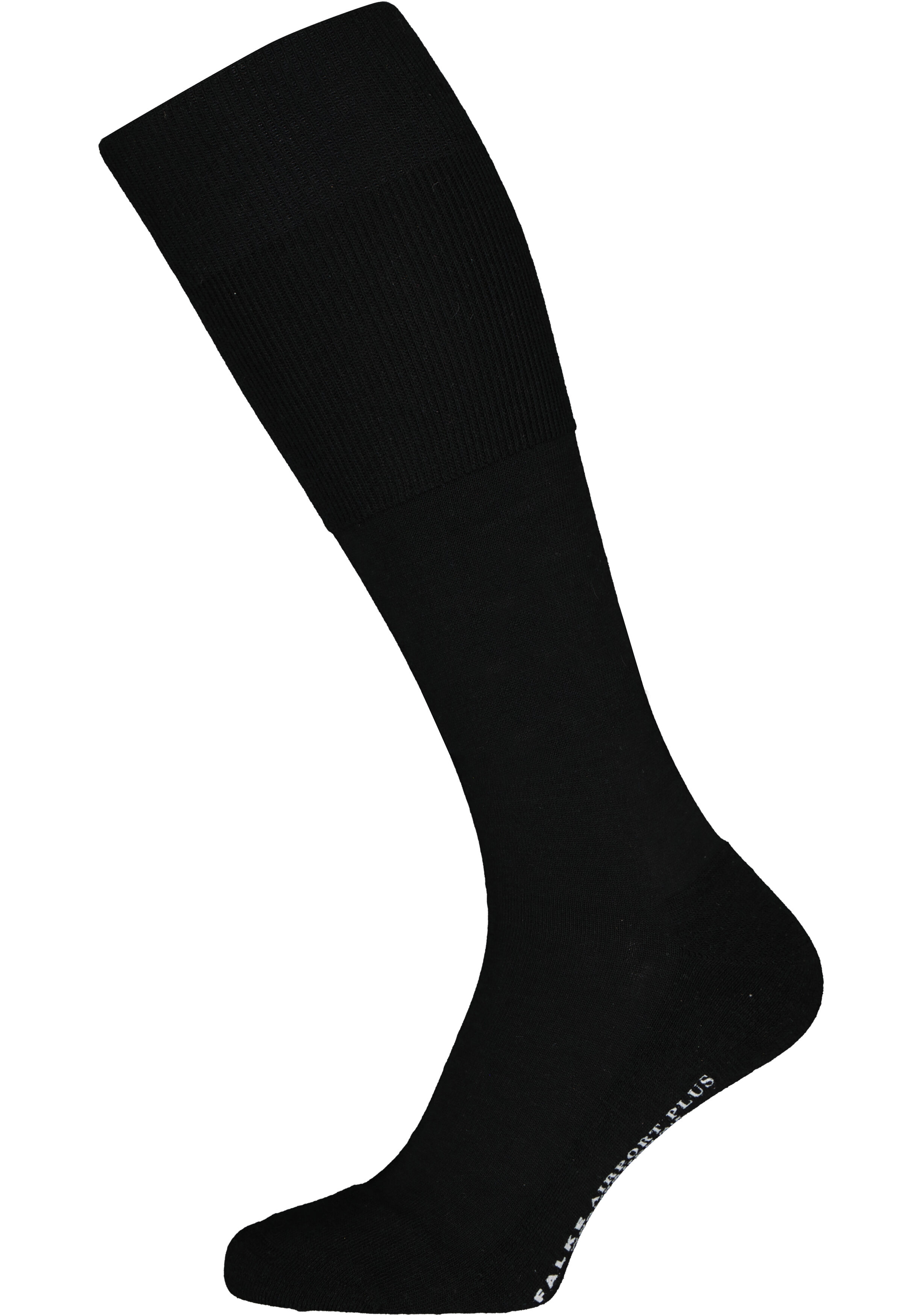 FALKE Airport Plus heren kniekousen, zwart (black)