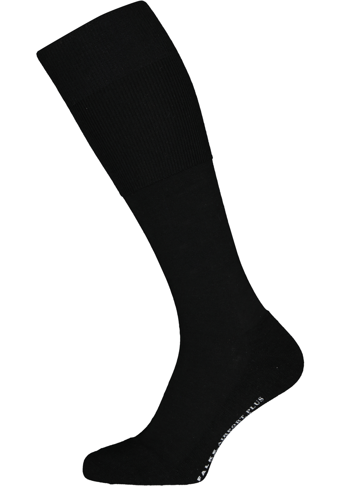 kniekous_1_hr FALKE Airport Plus heren kniekousen, zwart (black)