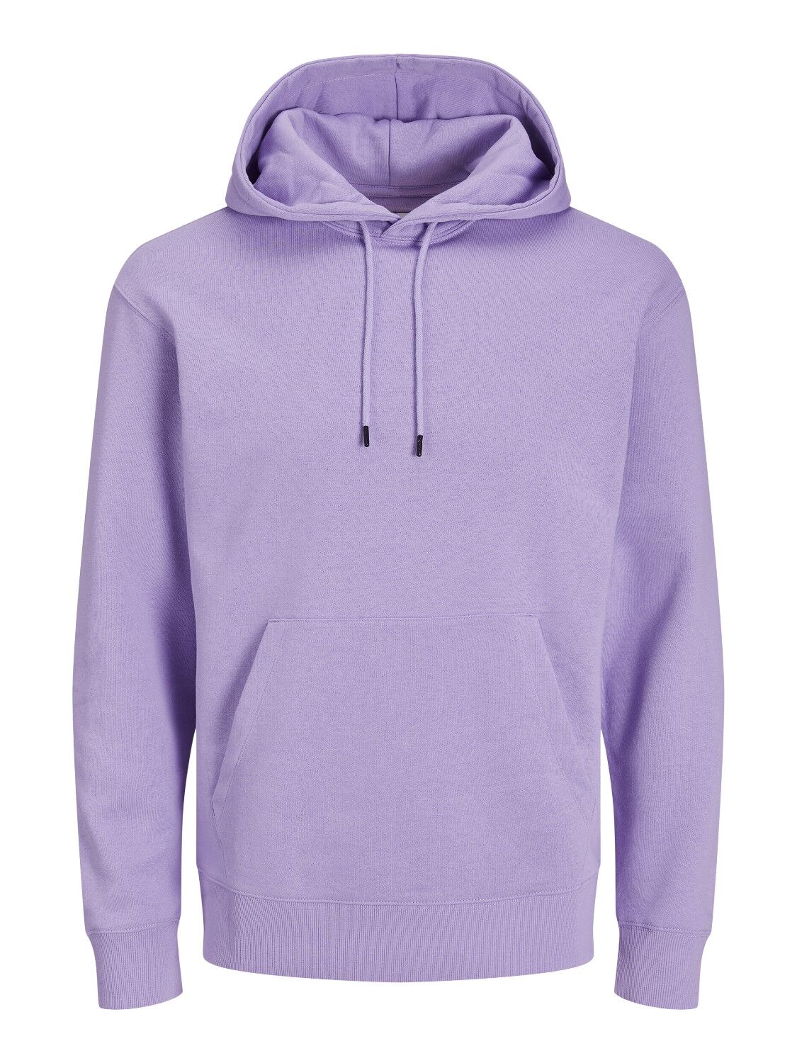 JACK & JONES Star basic sweat hood regular fit, heren hoodie katoenmengsel met capuchon, lila
