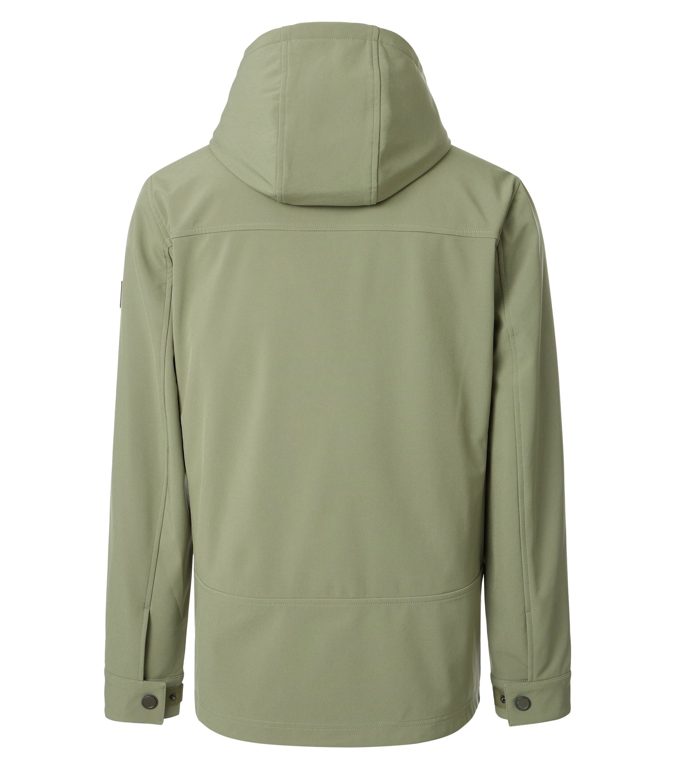 CASA MODA comfort fit tussenjas, groen, beige, wit
