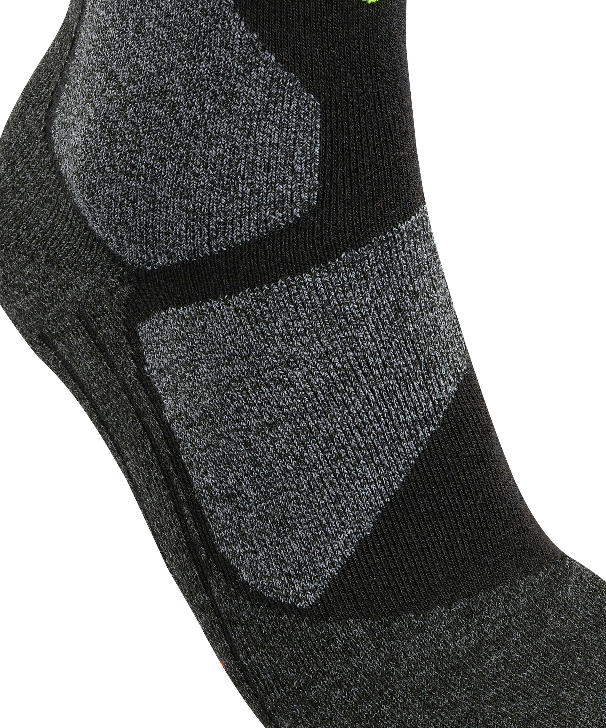 FALKE SB2 unisex Snowboard kniekousen, zwart (black-mix)