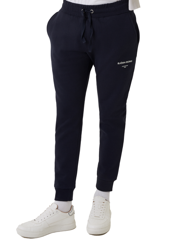 Bjorn Borg Logo Pants, heren joggingbroek, blauw Bjorn Borg Logo Pants, heren joggingbroek, blauw