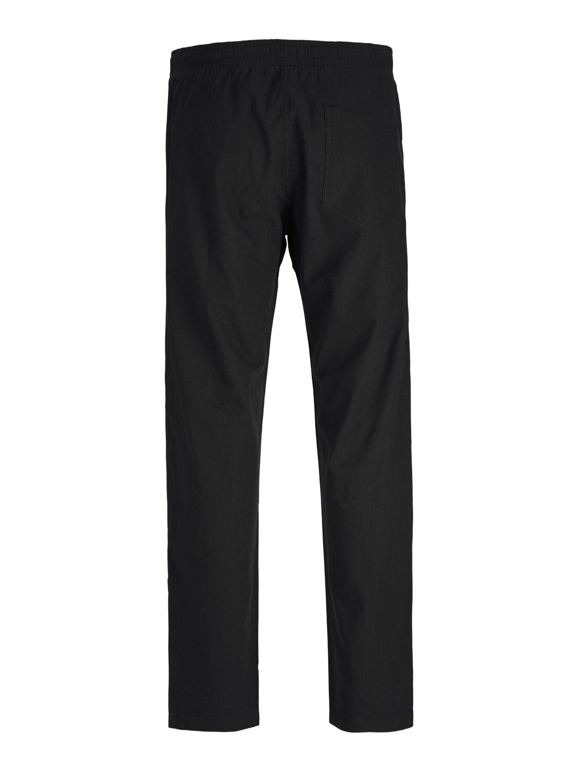 JACK & JONES Kane Summer Linen Blend Jogger loose fit, heren chino, zwart