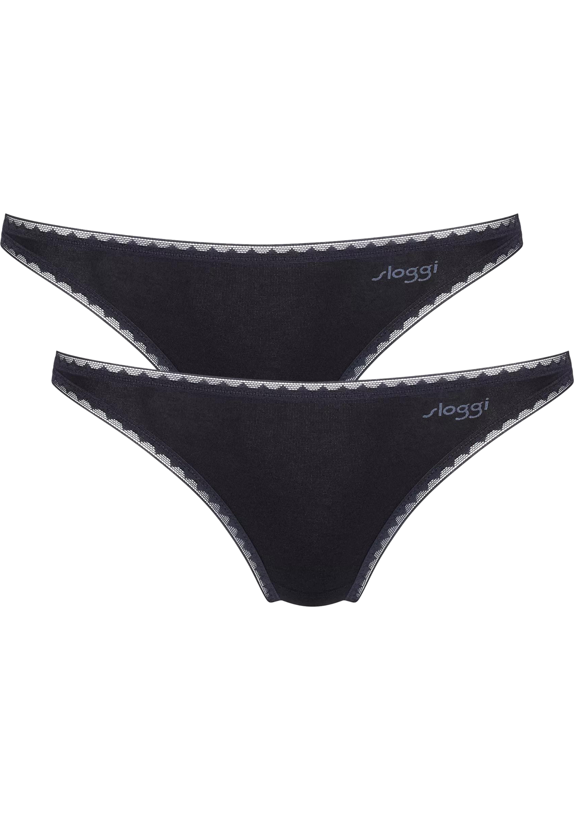 1-7613137771632-sloggi-dames_HR Sloggi Women GO Mini (2-pack), dames slip, zwart