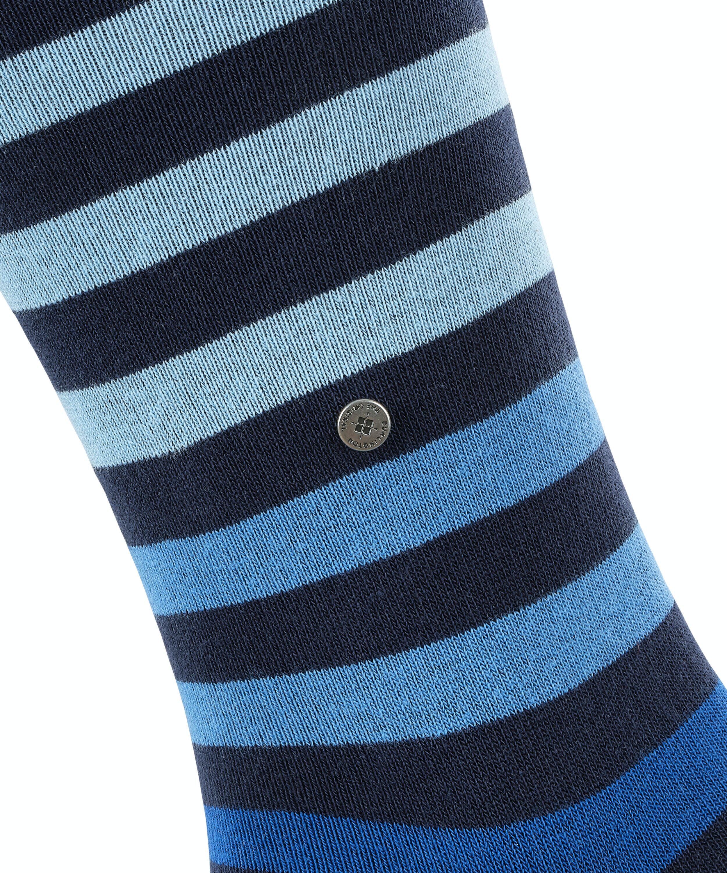 Burlington Blackpool herensokken, blauw (marine)