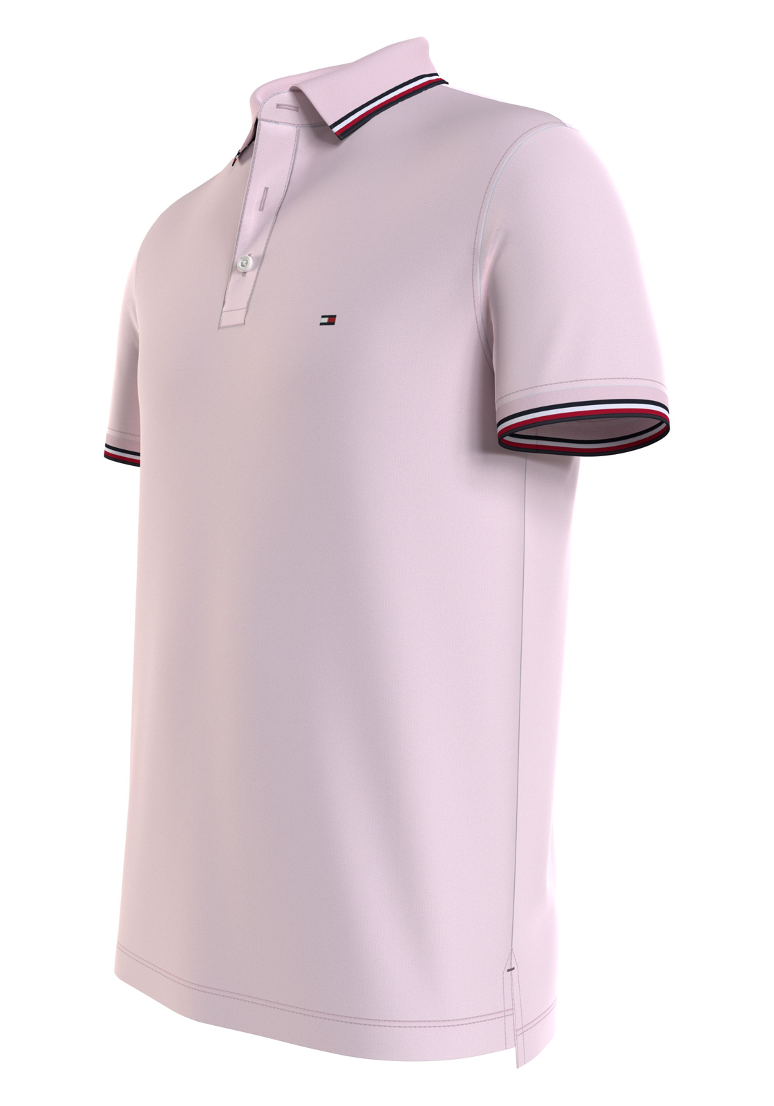 image_4_MW0MW30750TOG_D_C4101wid2000amphei2000ampop_usm1710 Tommy Hilfiger 1985 Rwb Tipped Slim Polo, heren poloshirt, lichtroze