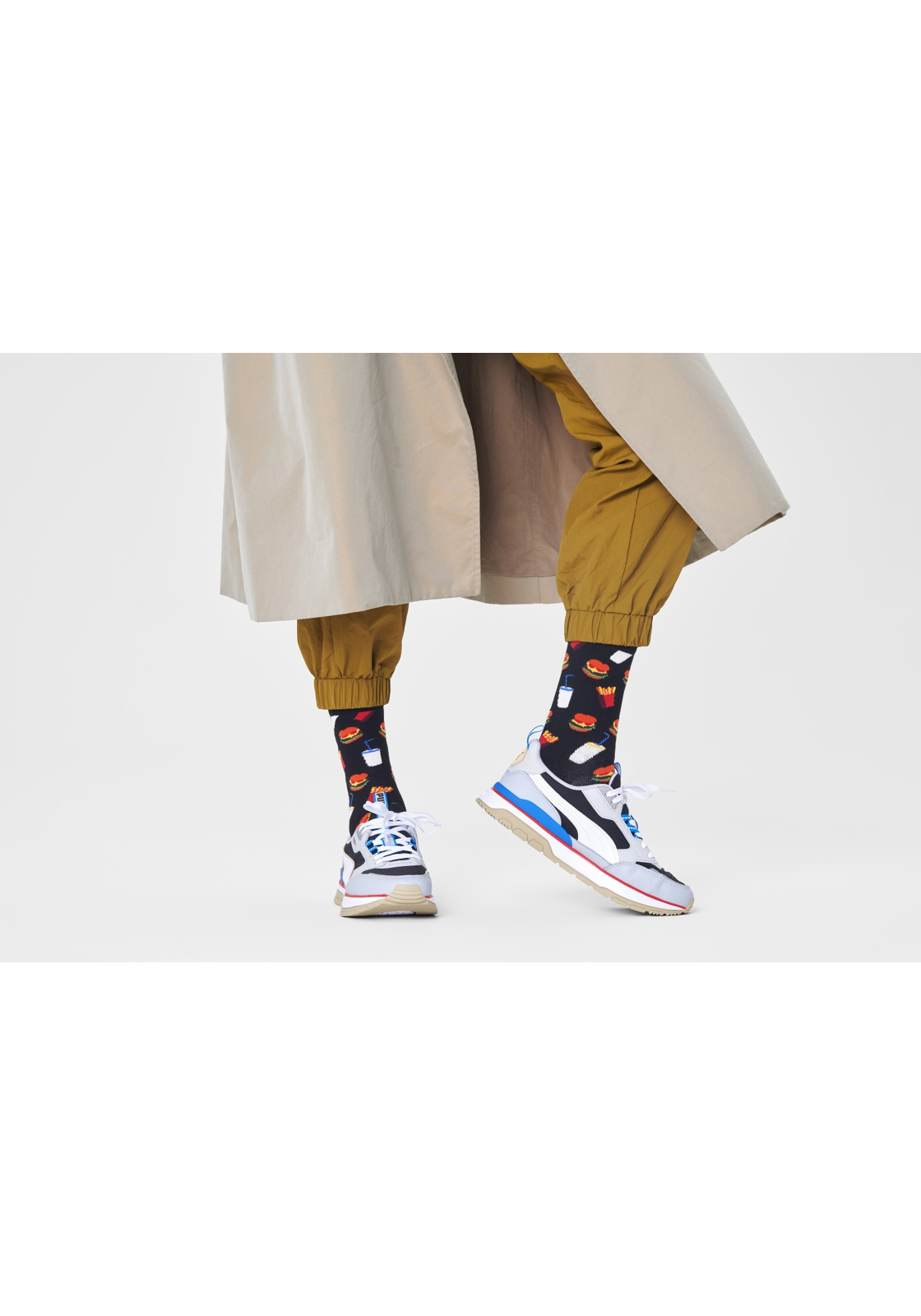 image_5_1115797_none_ham01-9050_w Happy Socks Hamburger Sock, unisex sokken