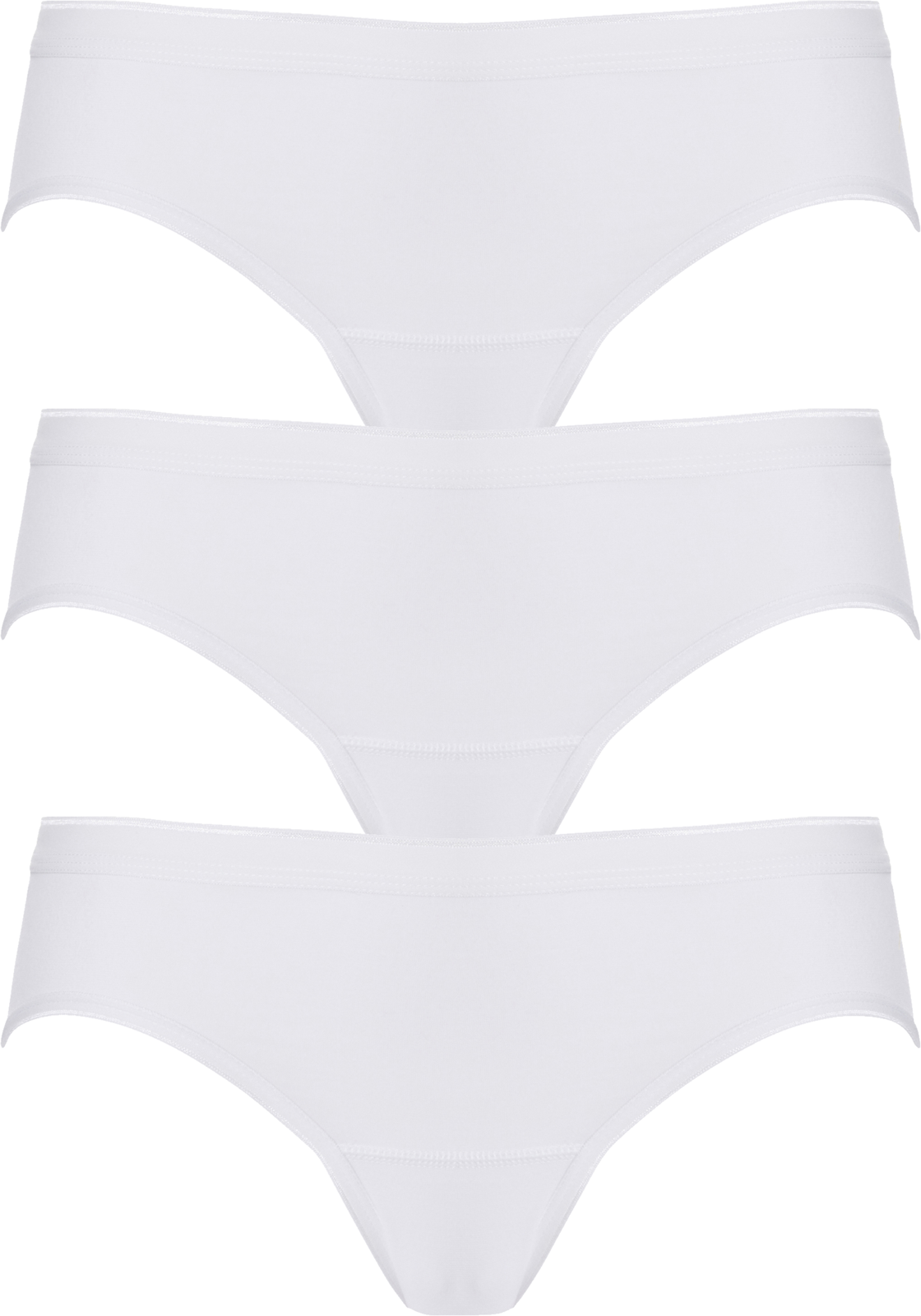 1-8711665537726-ten_cate-dames_slips_HR TEN CATE Basic women bikini slips (3-pack), dames slips lage taille, wit